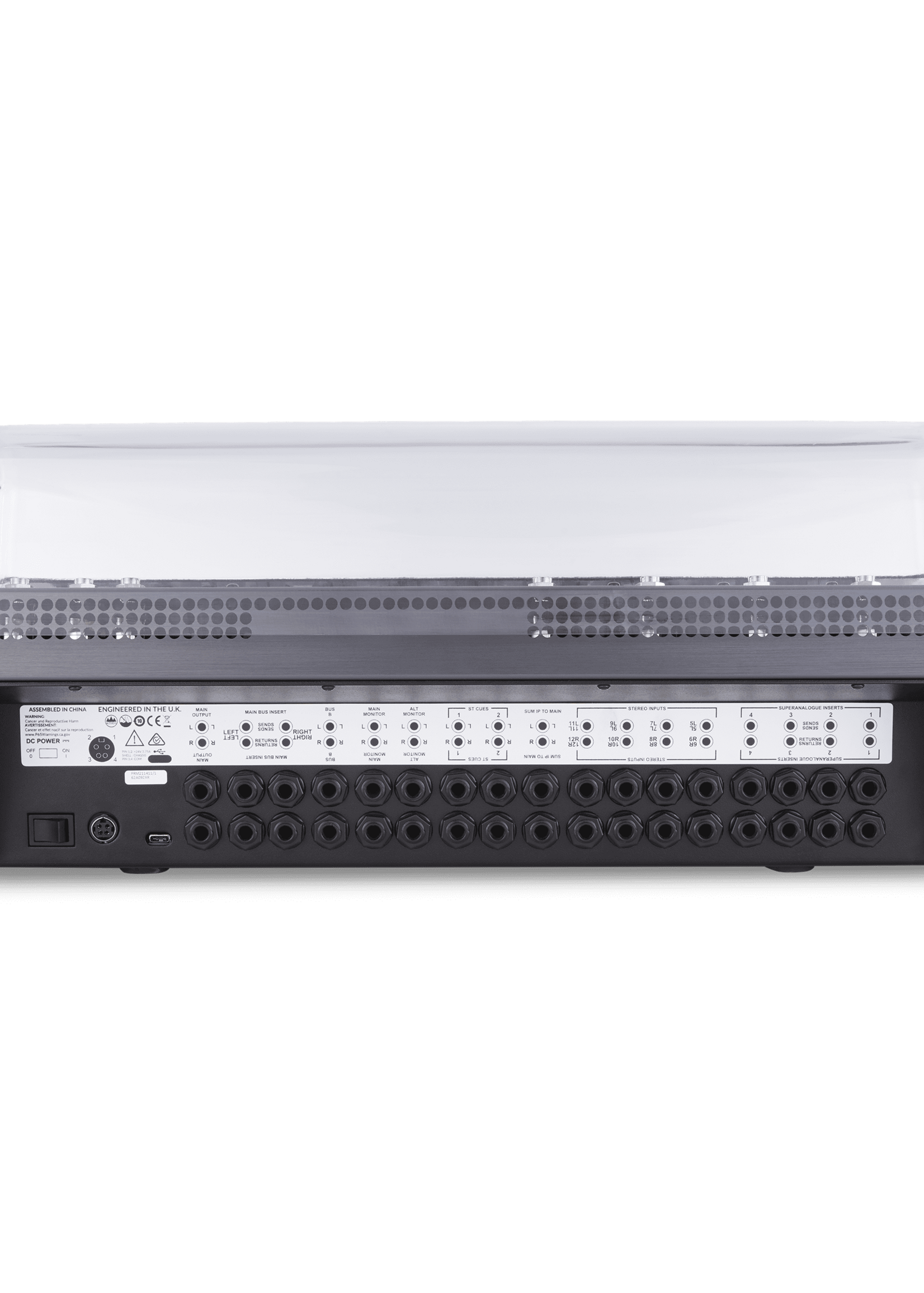 Decksaver Solid State Logic Big Six Cover