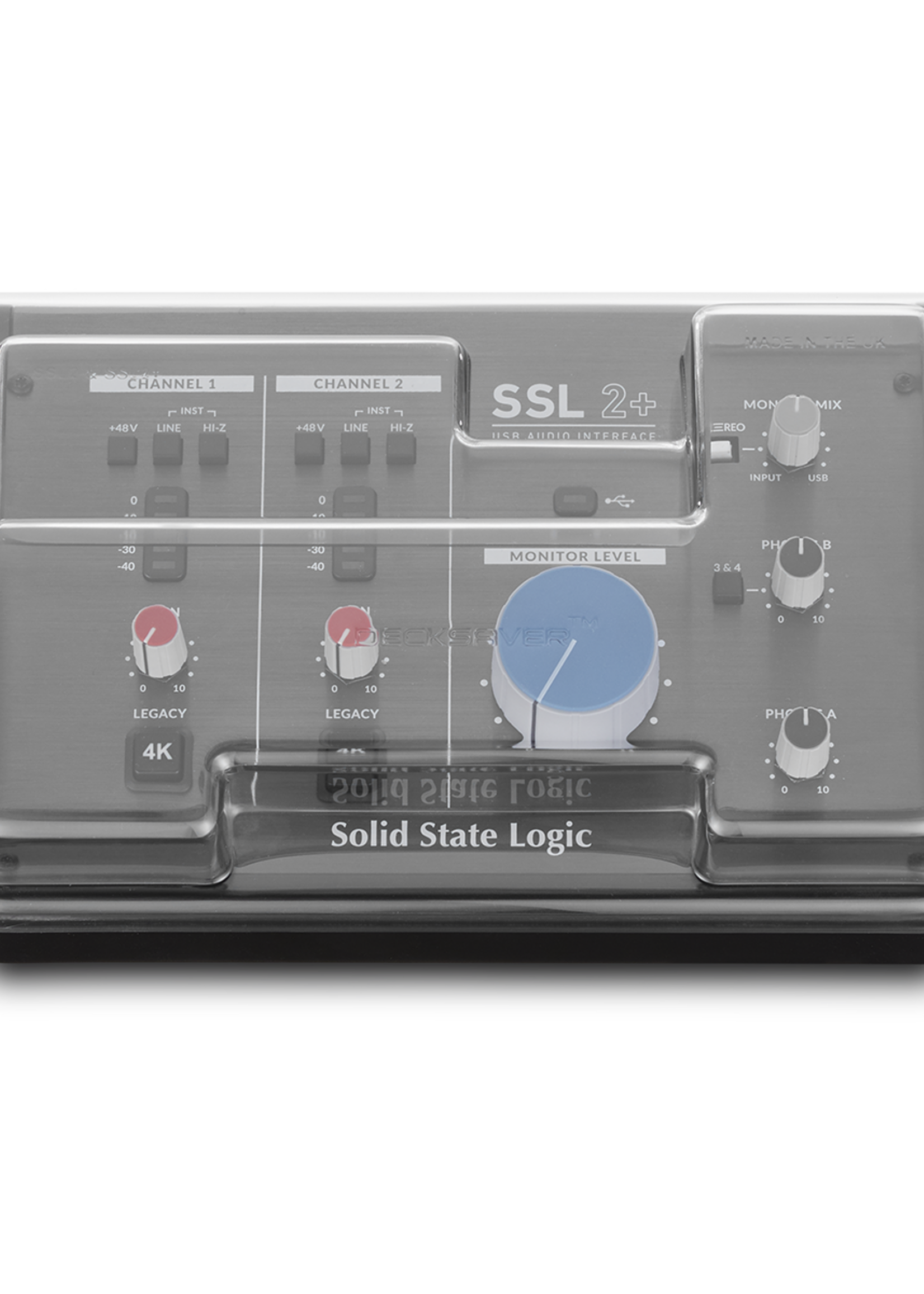 Decksaver Solid State Logic SSL 2 & SSL 2+ cover