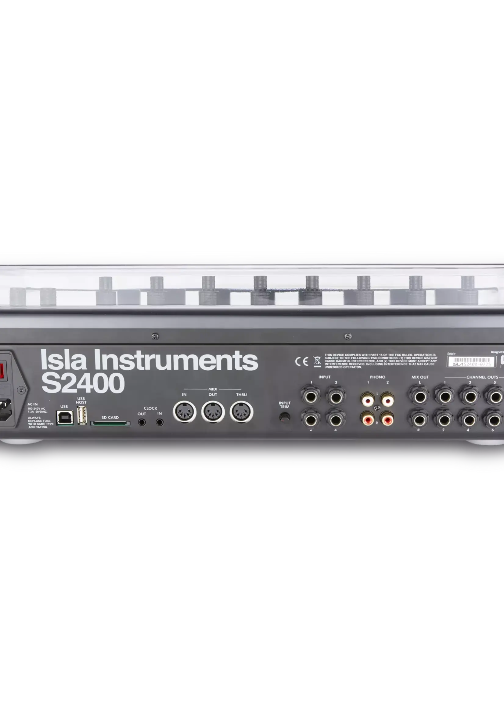 Decksaver Isla Instruments S2400 Cover