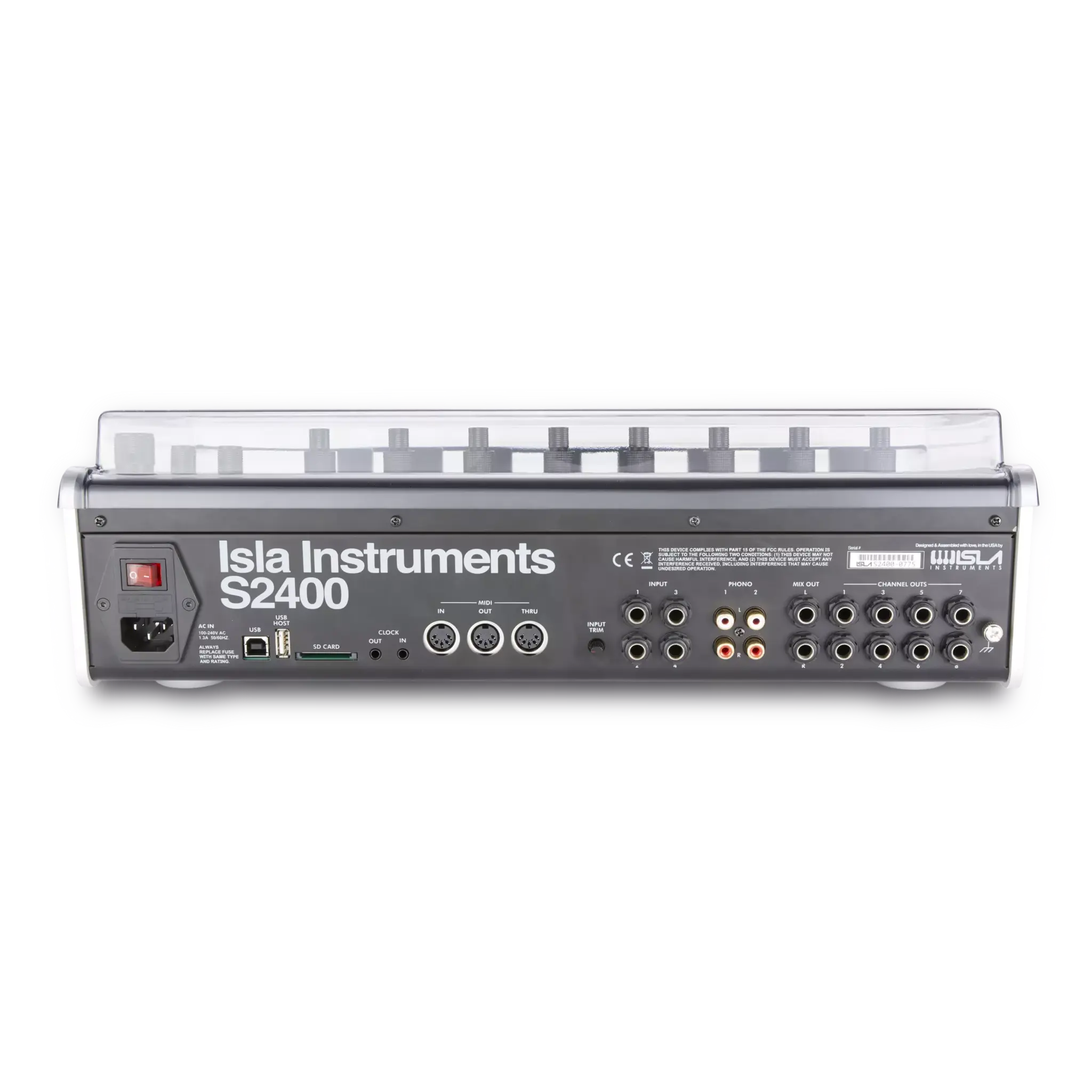 Decksaver Isla Instruments S2400 Cover