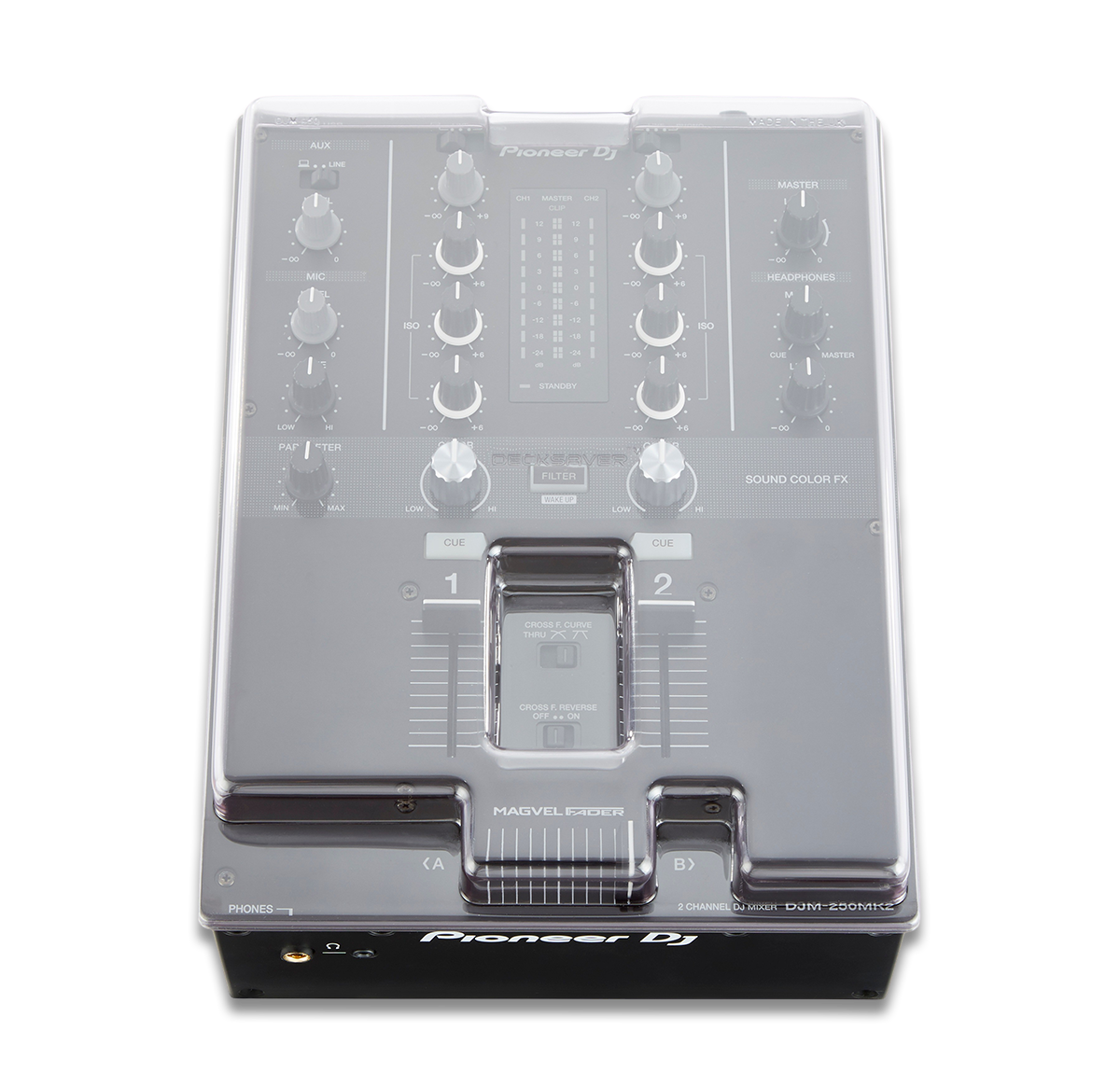 Decksaver Pioneer DJM-250 MKII & DJM-450 cover