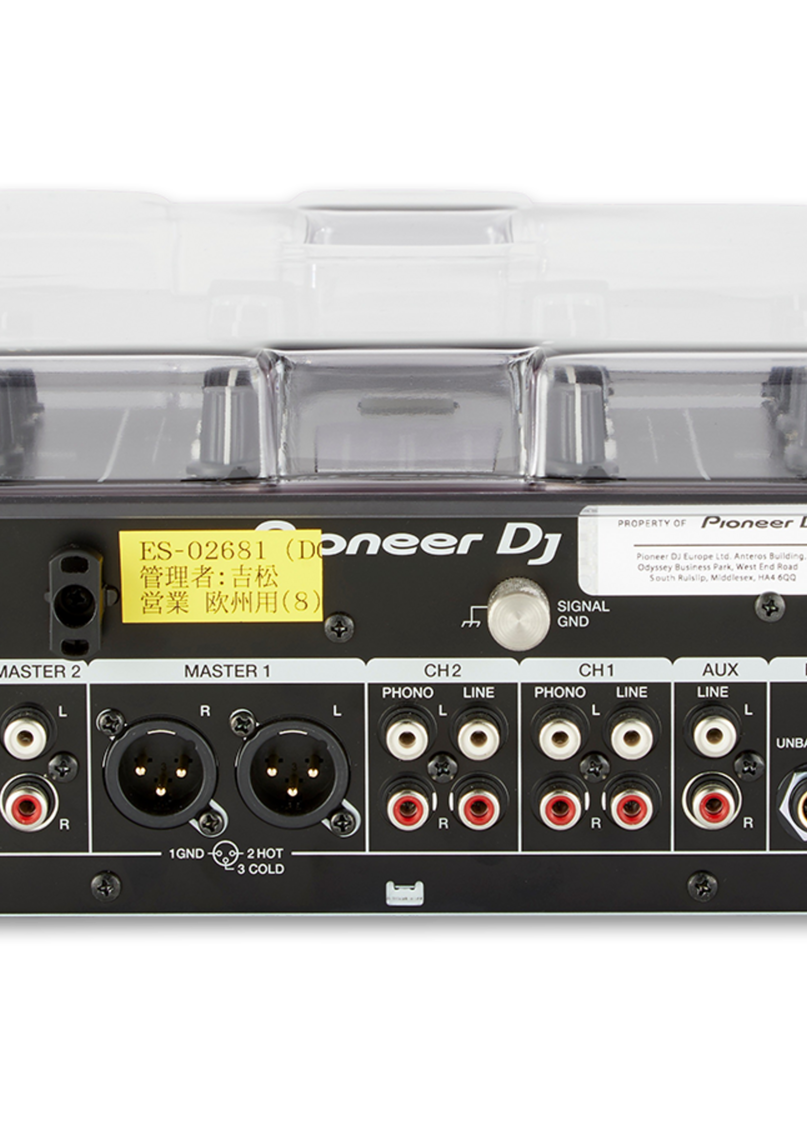 Decksaver Pioneer DJM-250 MKII & DJM-450 cover