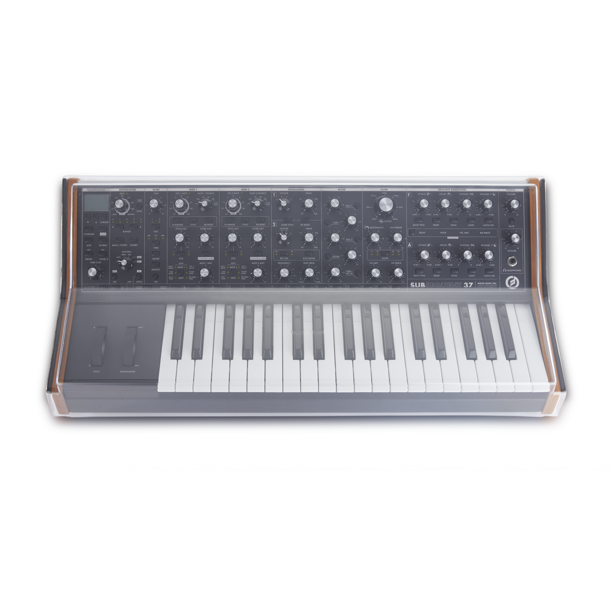 Decksaver Moog SUB-37 cover