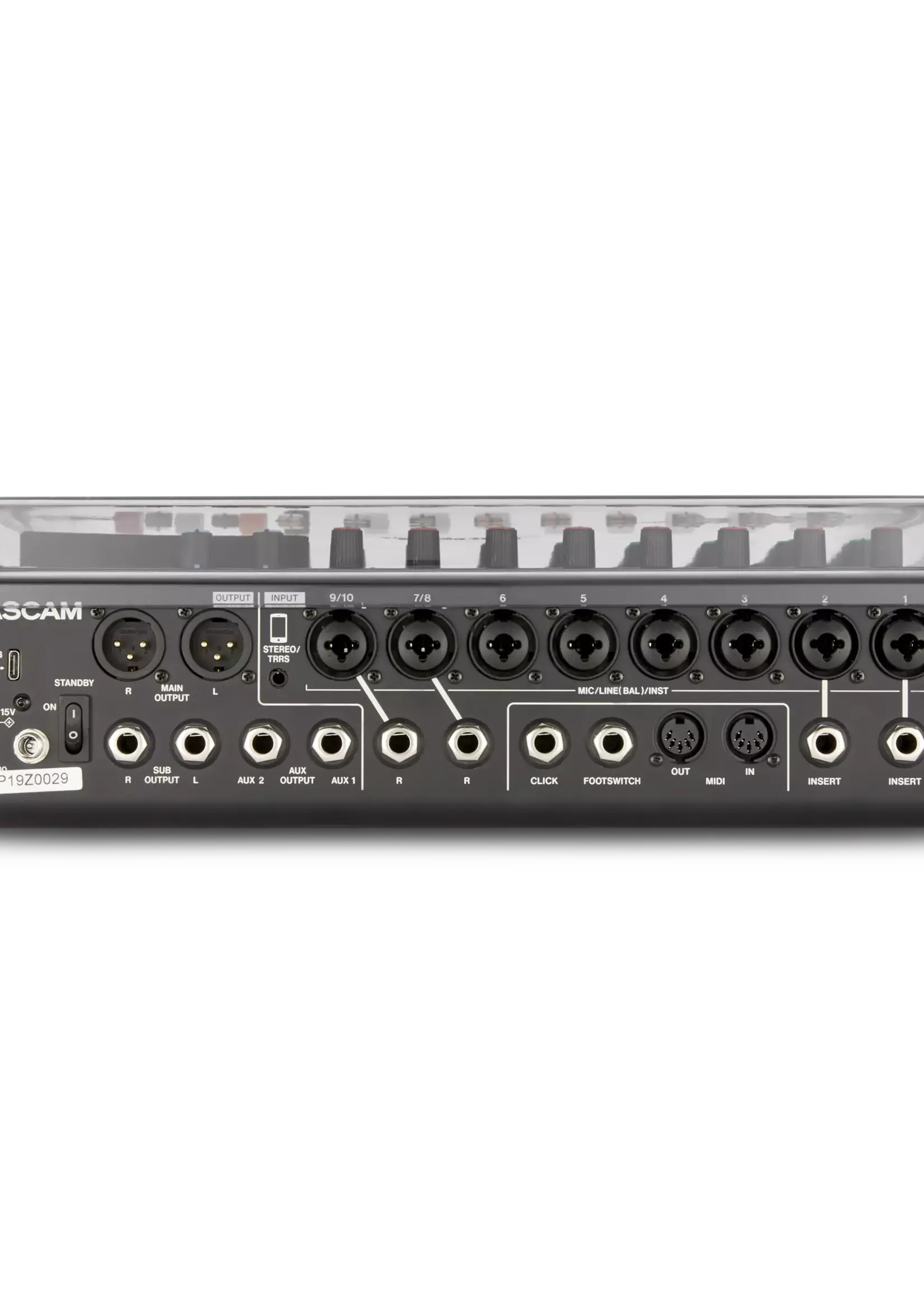 Decksaver Tascam Model 12 Cover