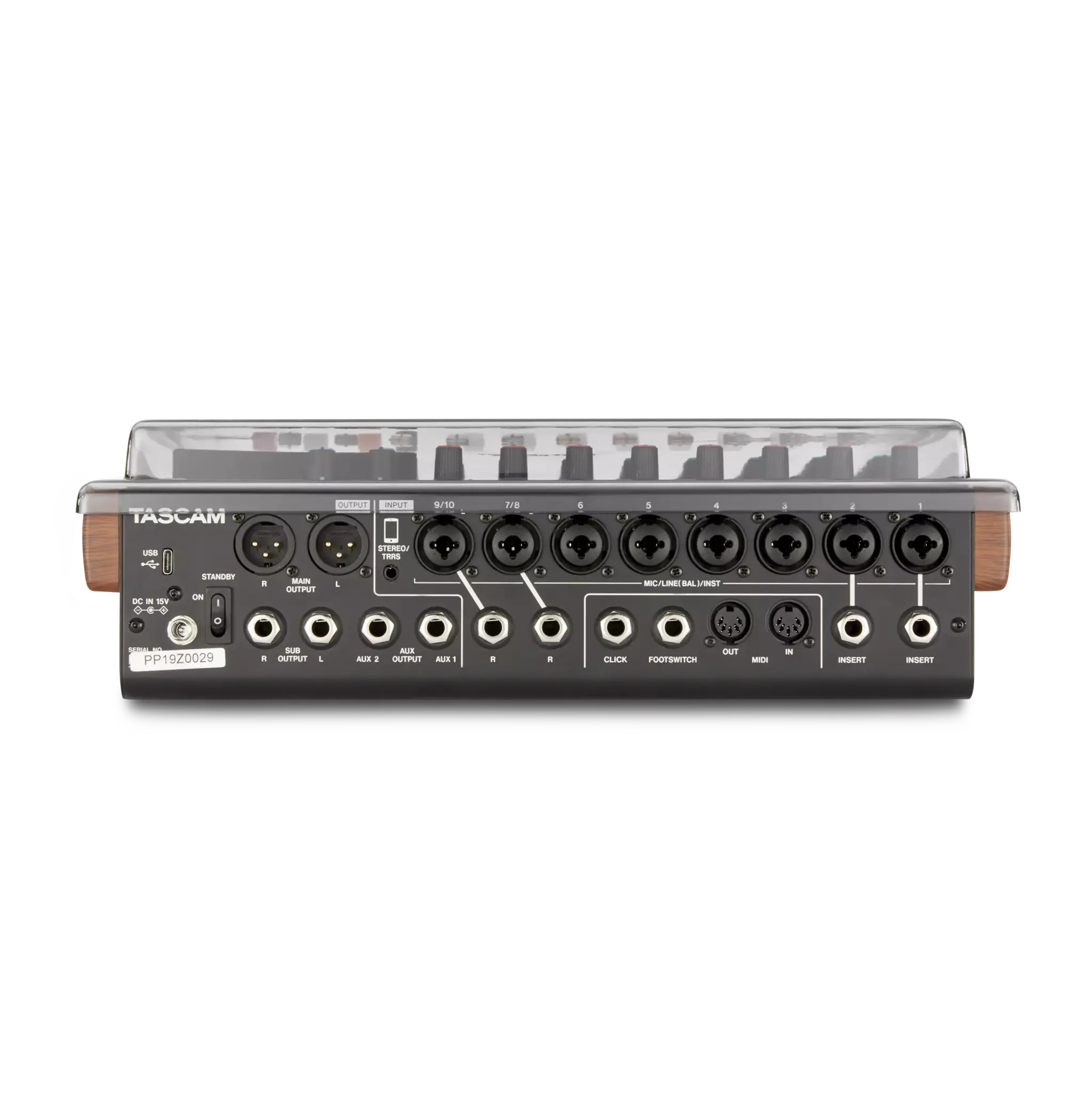 Decksaver Tascam Model 12 Cover