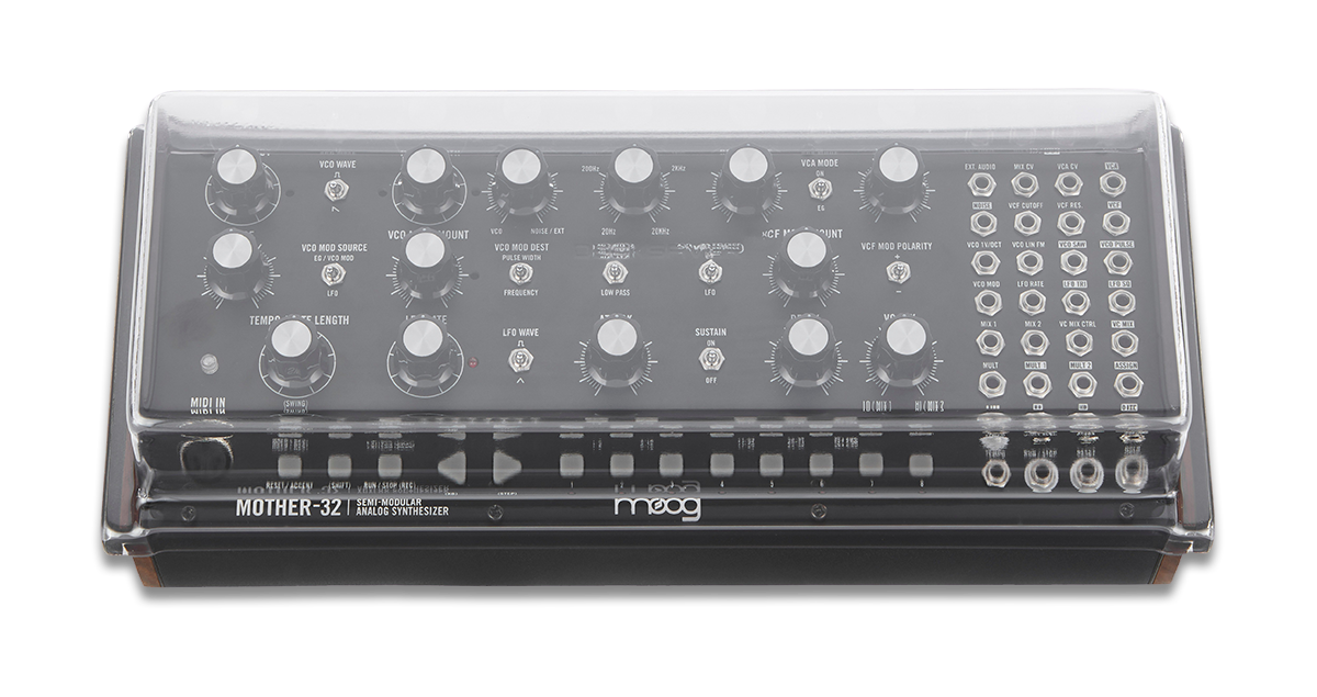 Decksaver Moog Mother 32 & DFAM cover