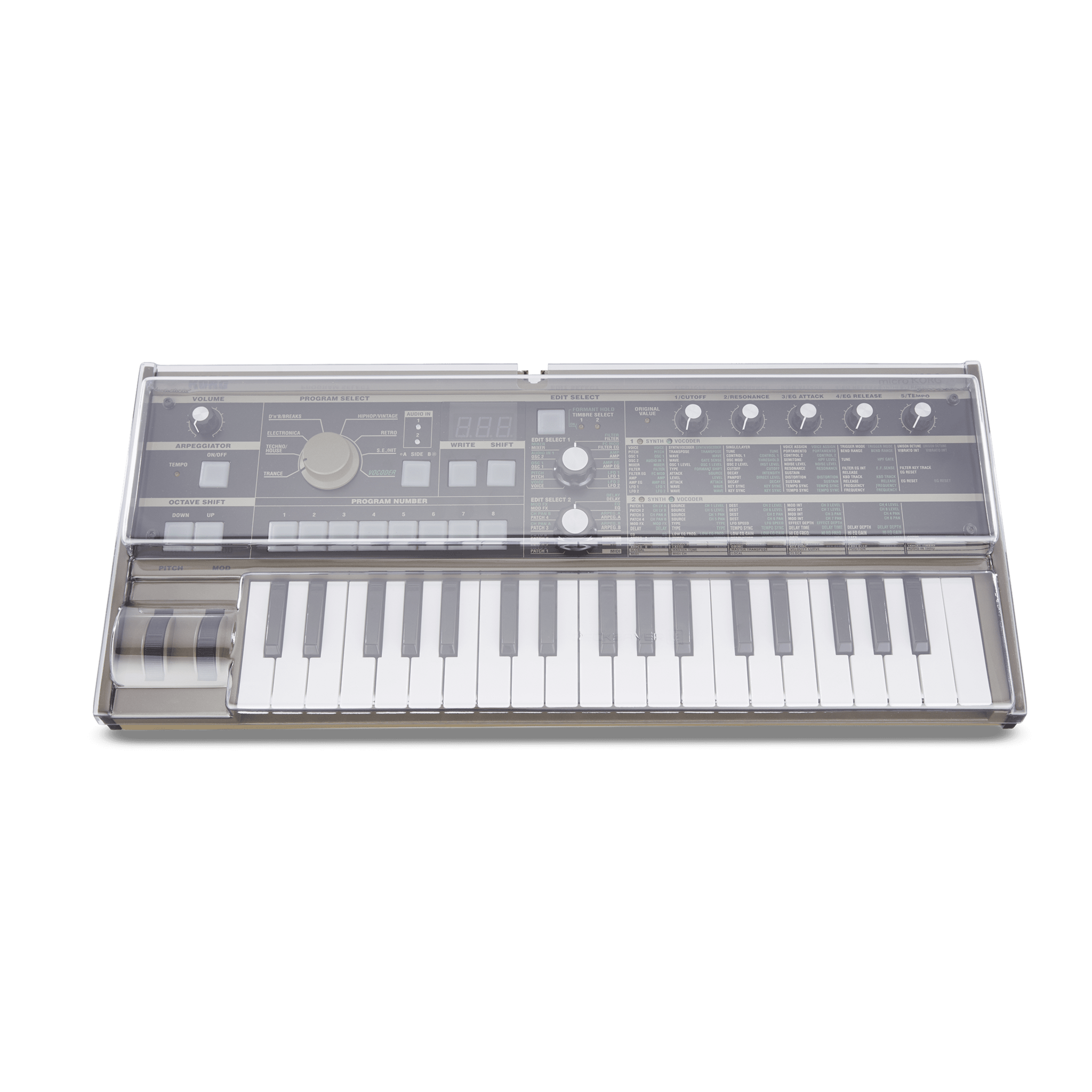 Decksaver Korg Microkorg & Microkorg S cover