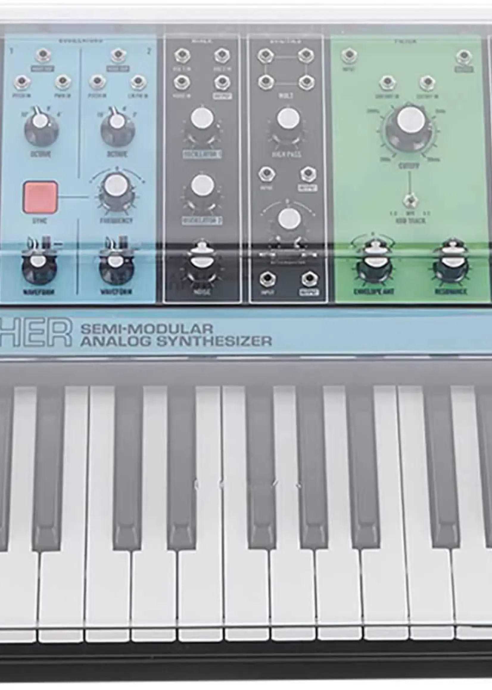 Decksaver Moog Grandmother cover