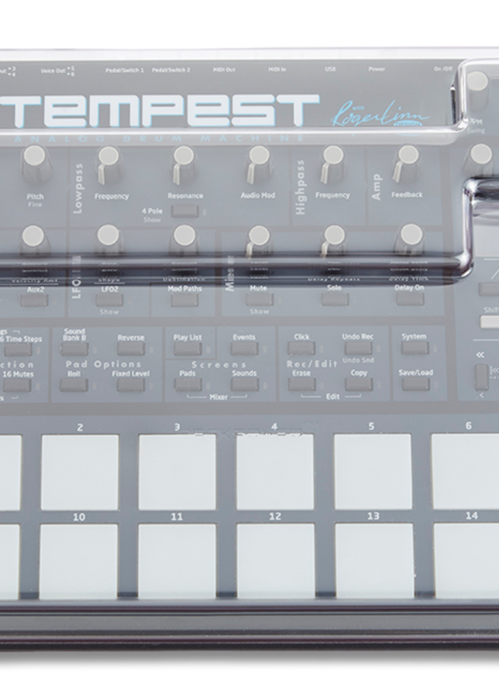 Decksaver Dave Smith Instruments. Sequential Tempest cover