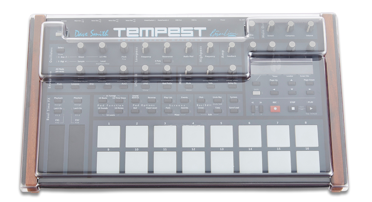 Decksaver Dave Smith Instruments. Sequential Tempest cover