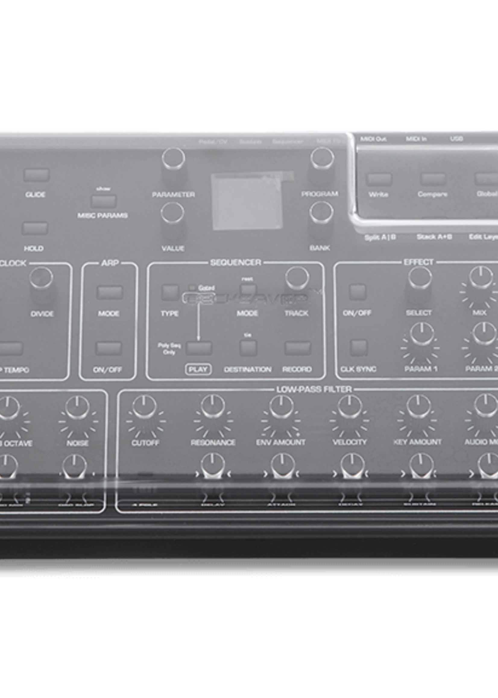 Decksaver Dave Smith Instruments Prophet Rev2 Desktop Cover