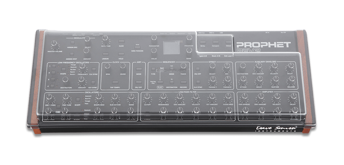 Decksaver Dave Smith Instruments Prophet Rev2 Desktop Cover