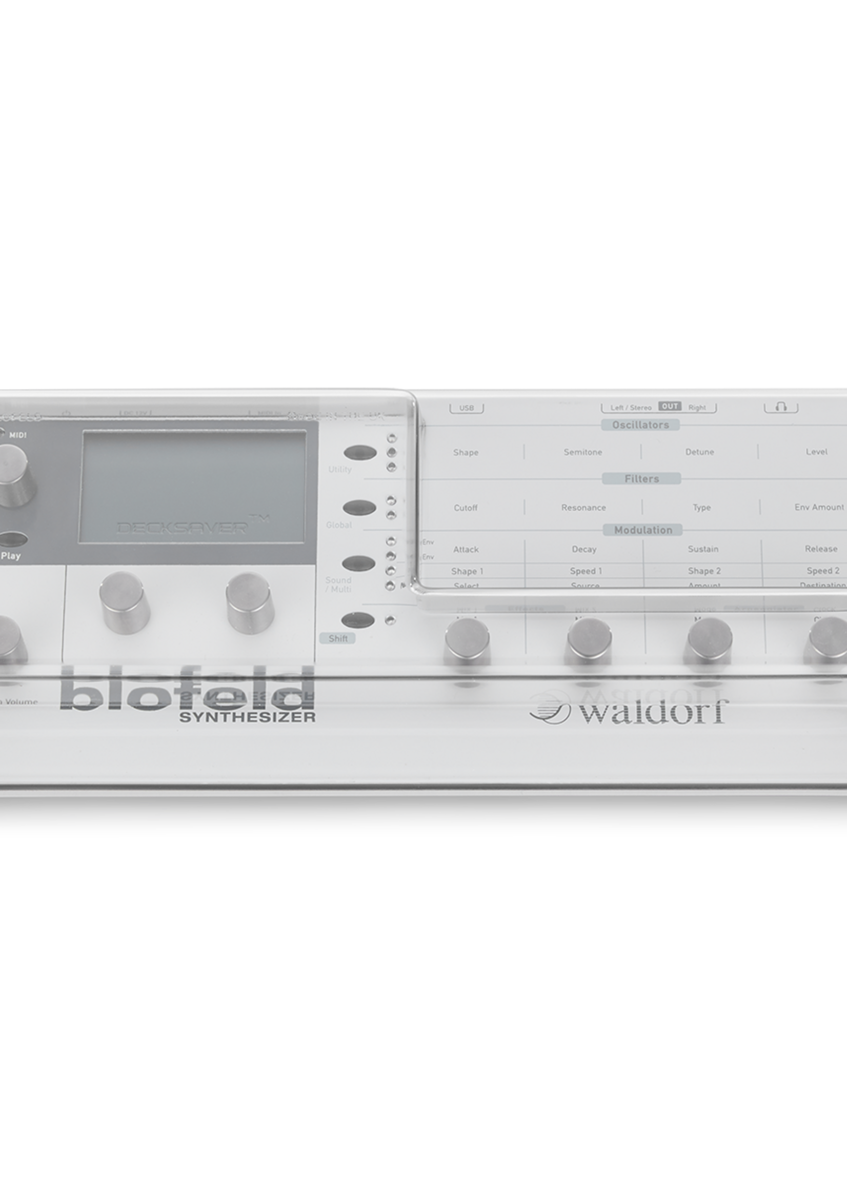 Decksaver Waldorf Blofeld & Pulse 2 cover