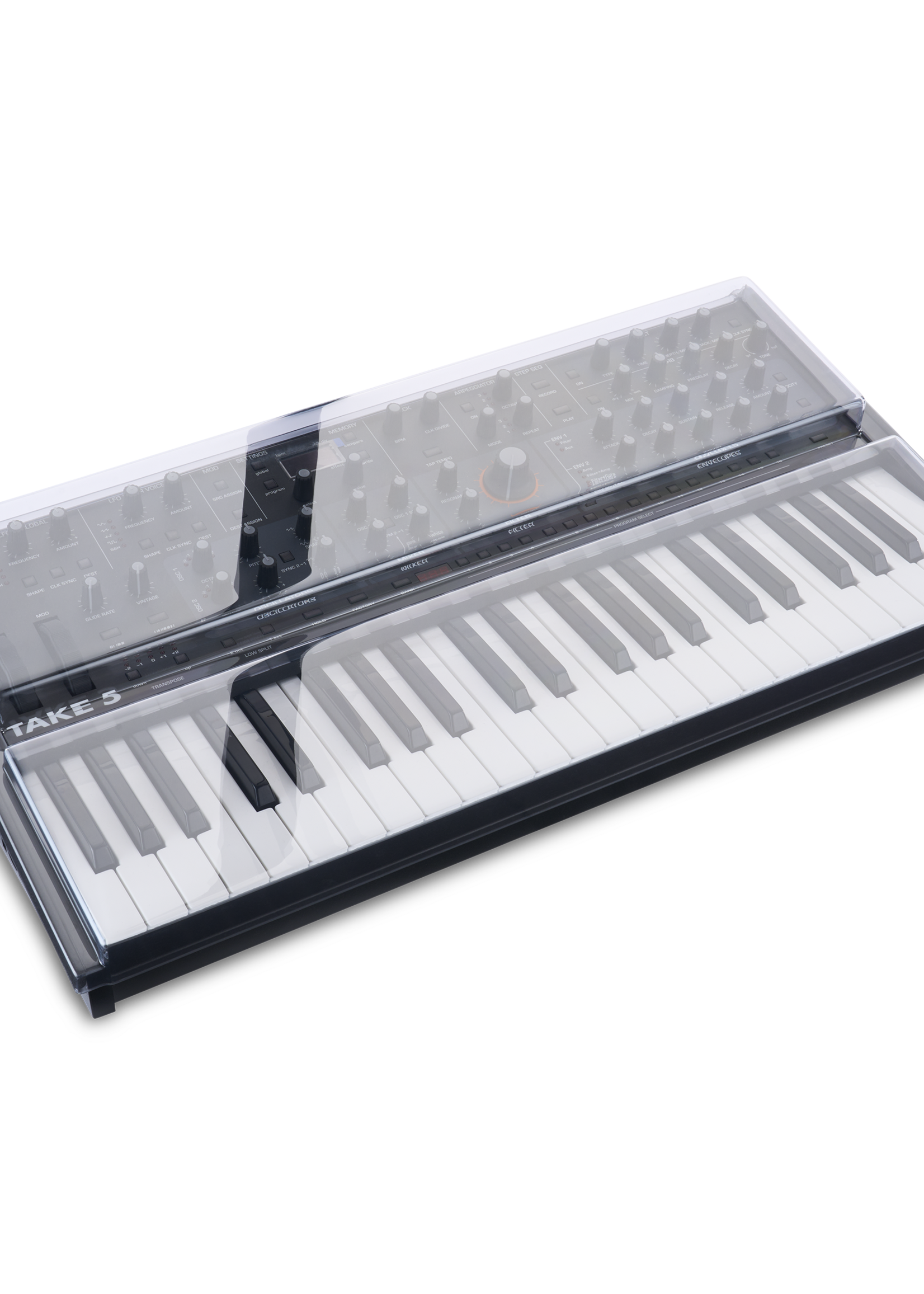 Decksaver Sequential Take 5 & Oberheim TEO-5 cover