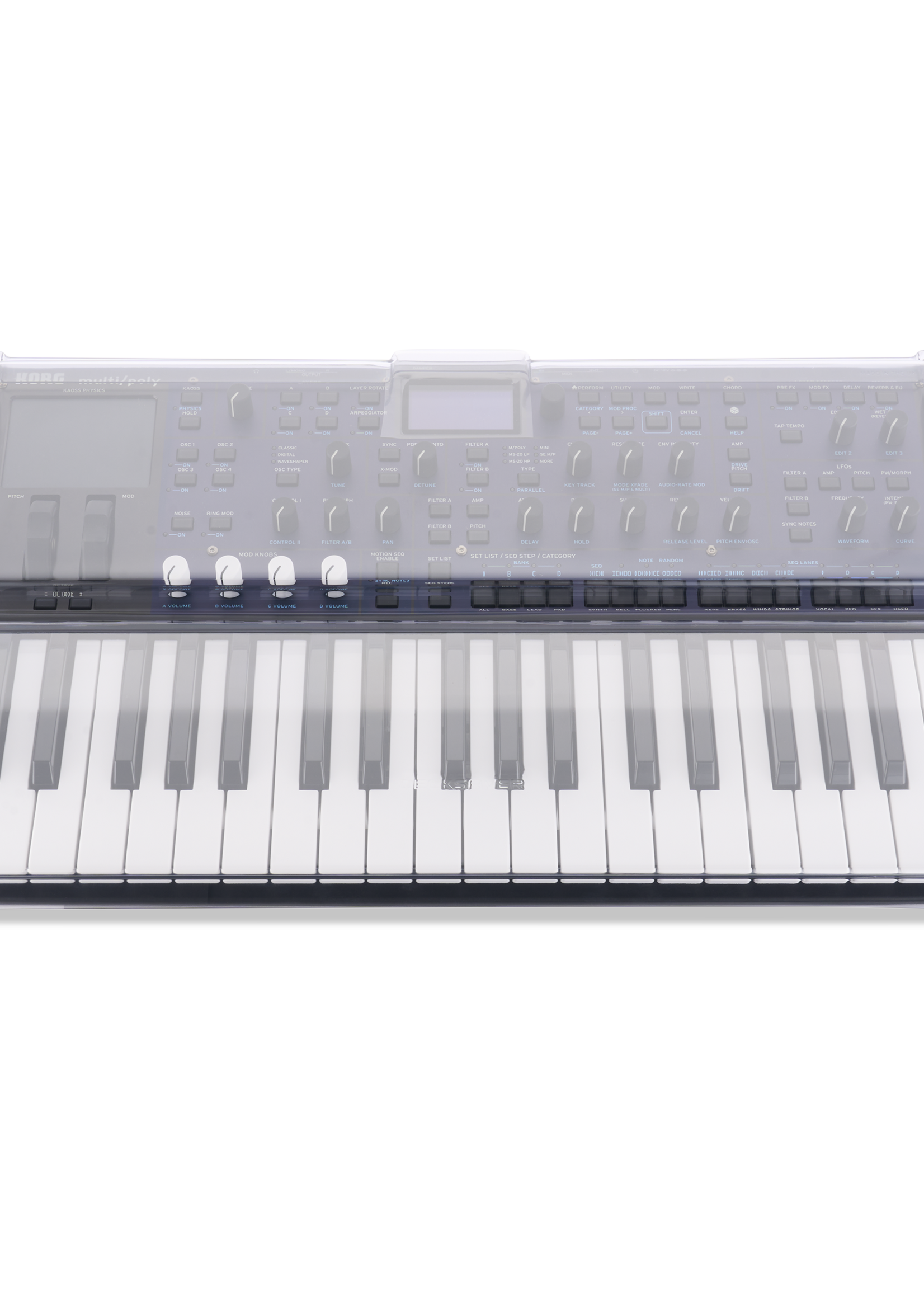 Decksaver Korg Multipoly cover