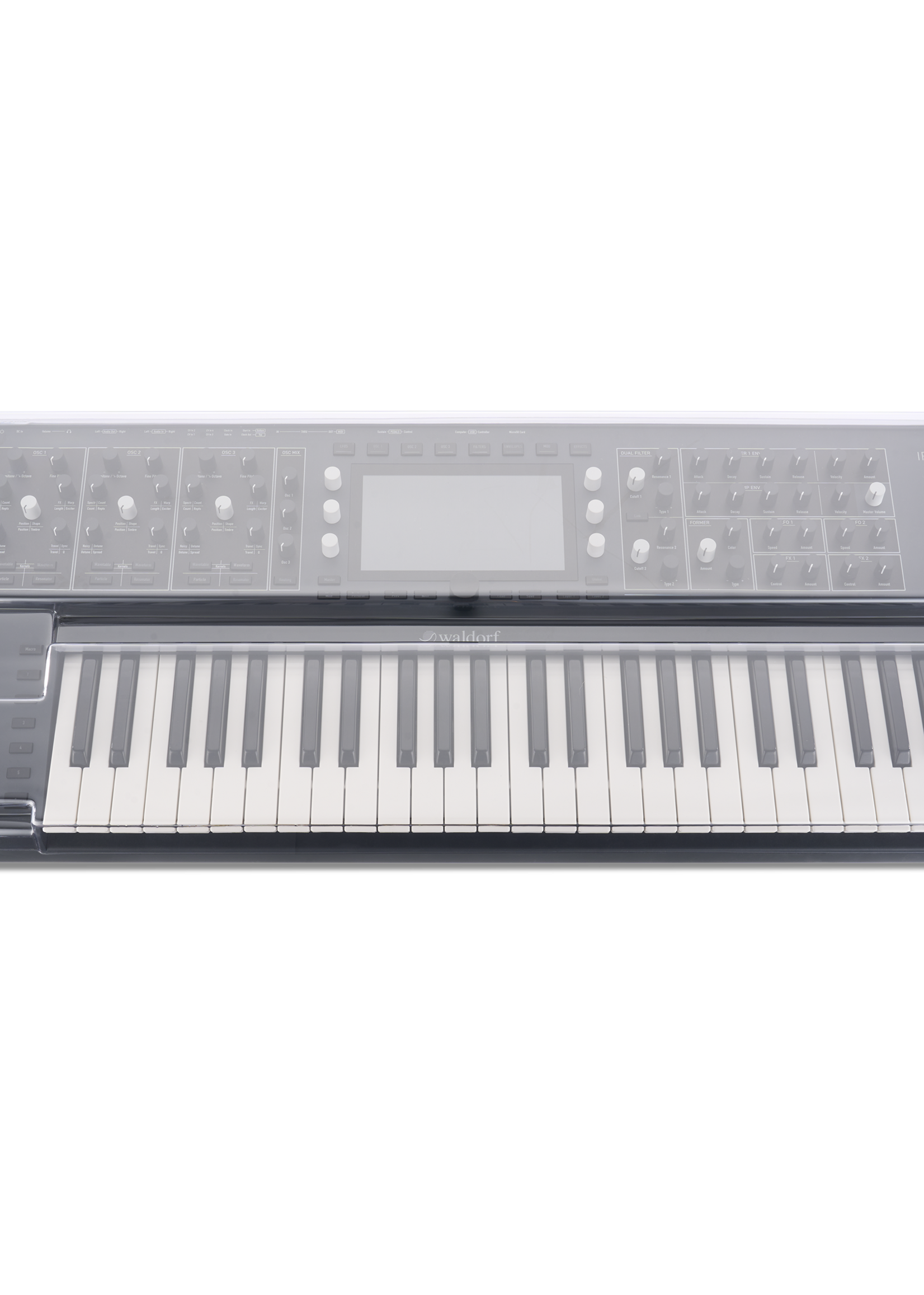 Decksaver Waldorf Iridium Keyboard Cover