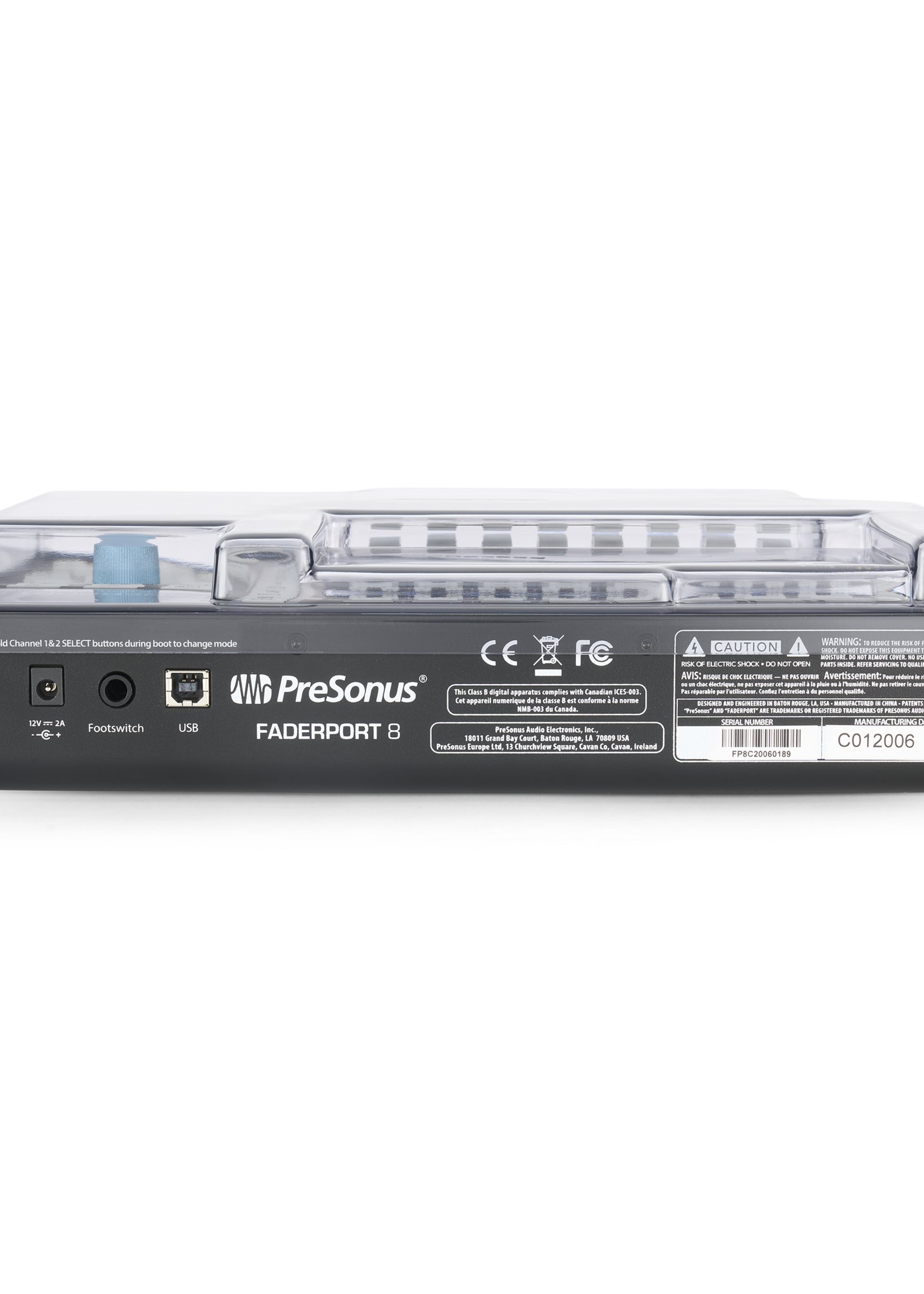 Decksaver PRESONUS FADERPORT 8 COVER