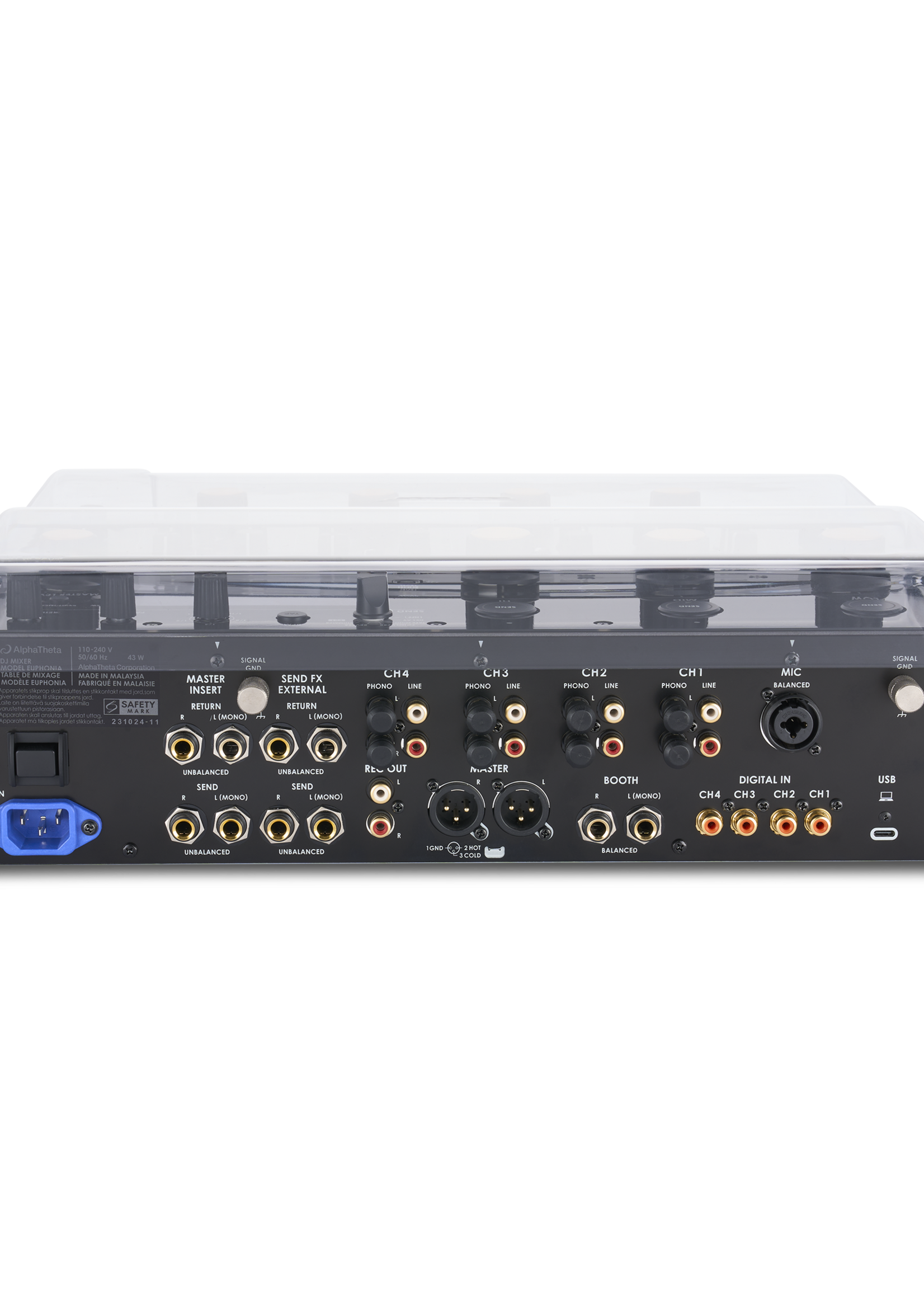 Decksaver ALPHATHETA EUPHONIA COVER