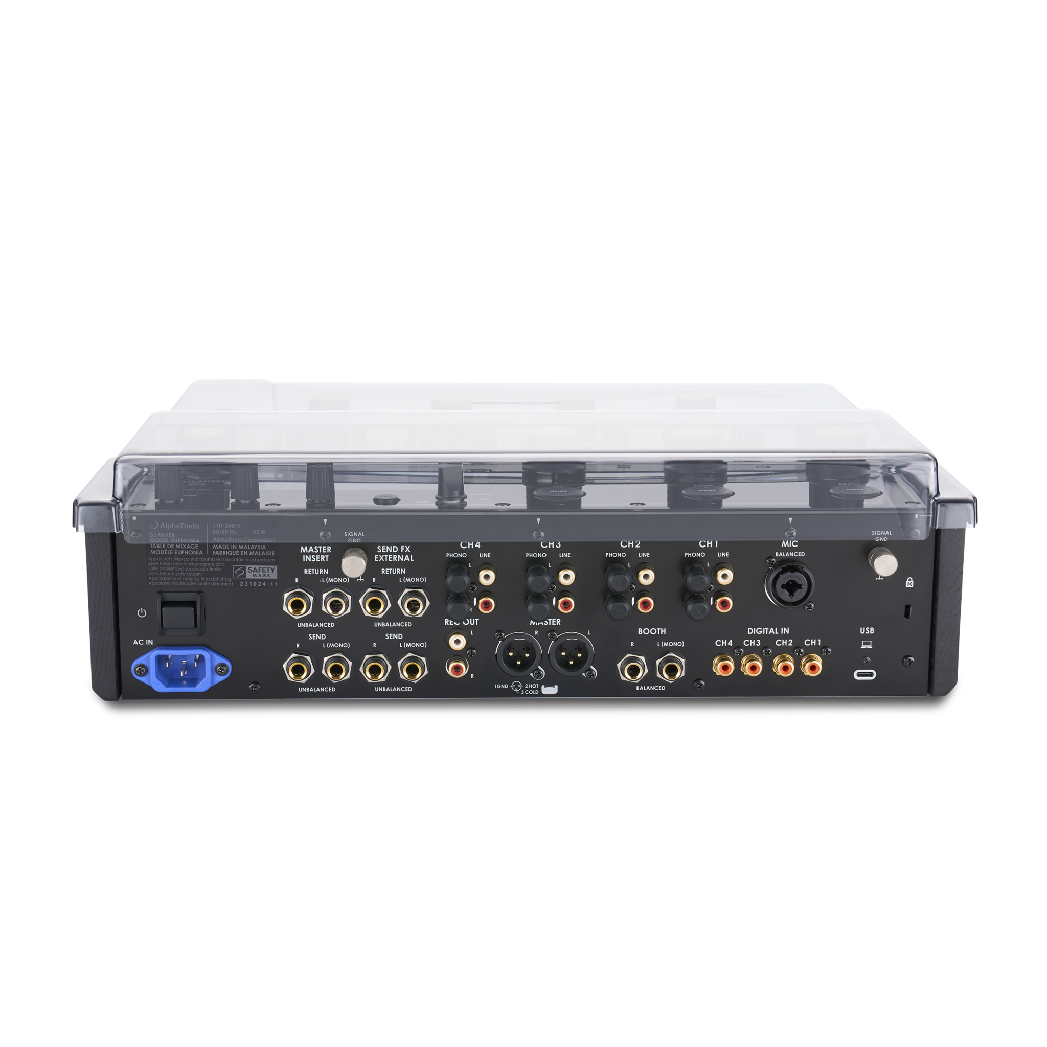 Decksaver ALPHATHETA EUPHONIA COVER