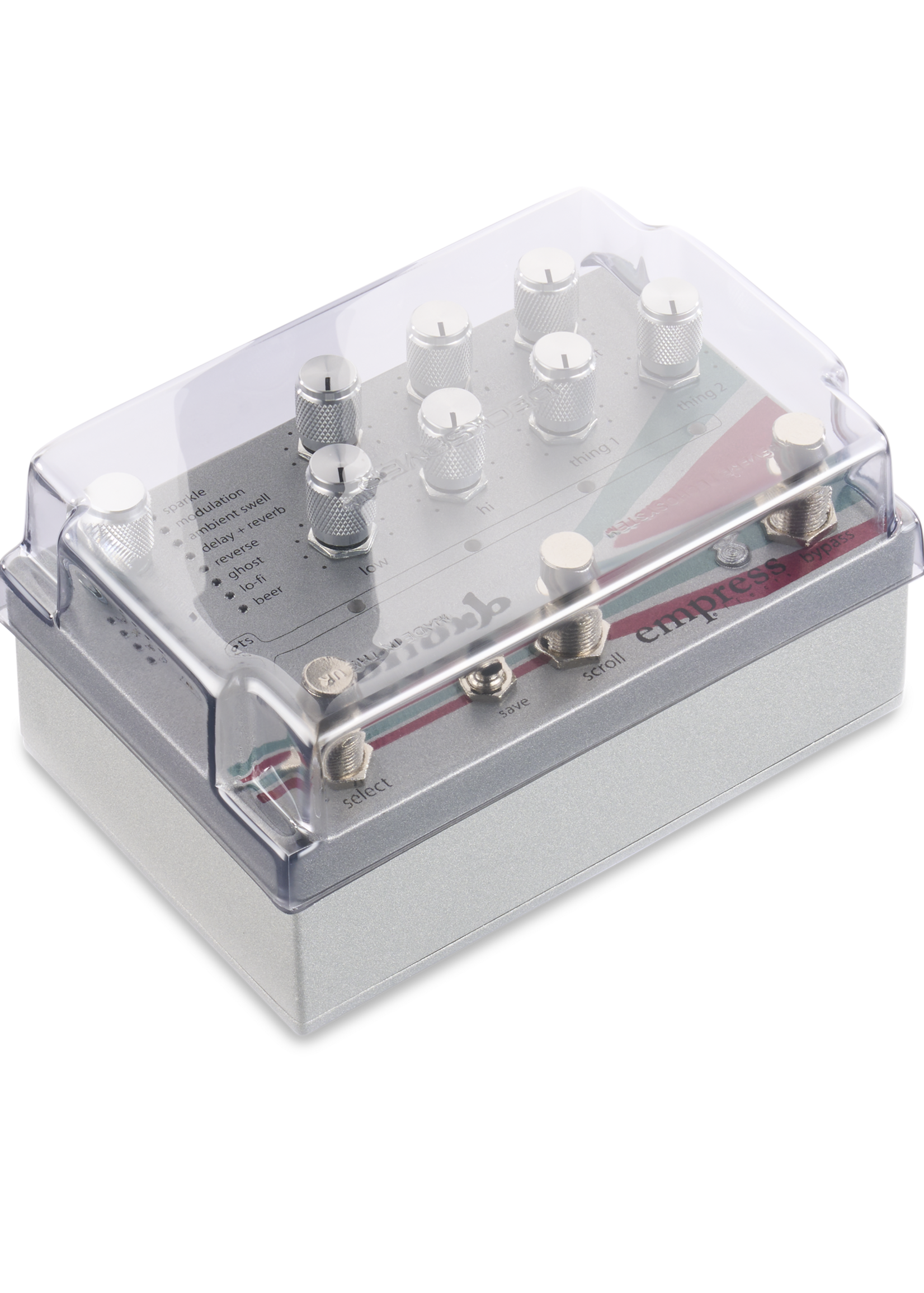 Decksaver Empress Effects Zoia. Echosustem. Reverb Cover