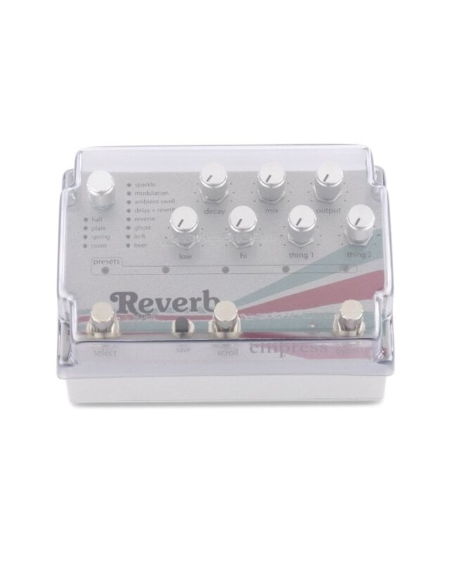 Decksaver Empress Effects Zoia. Echosustem. Reverb Cover