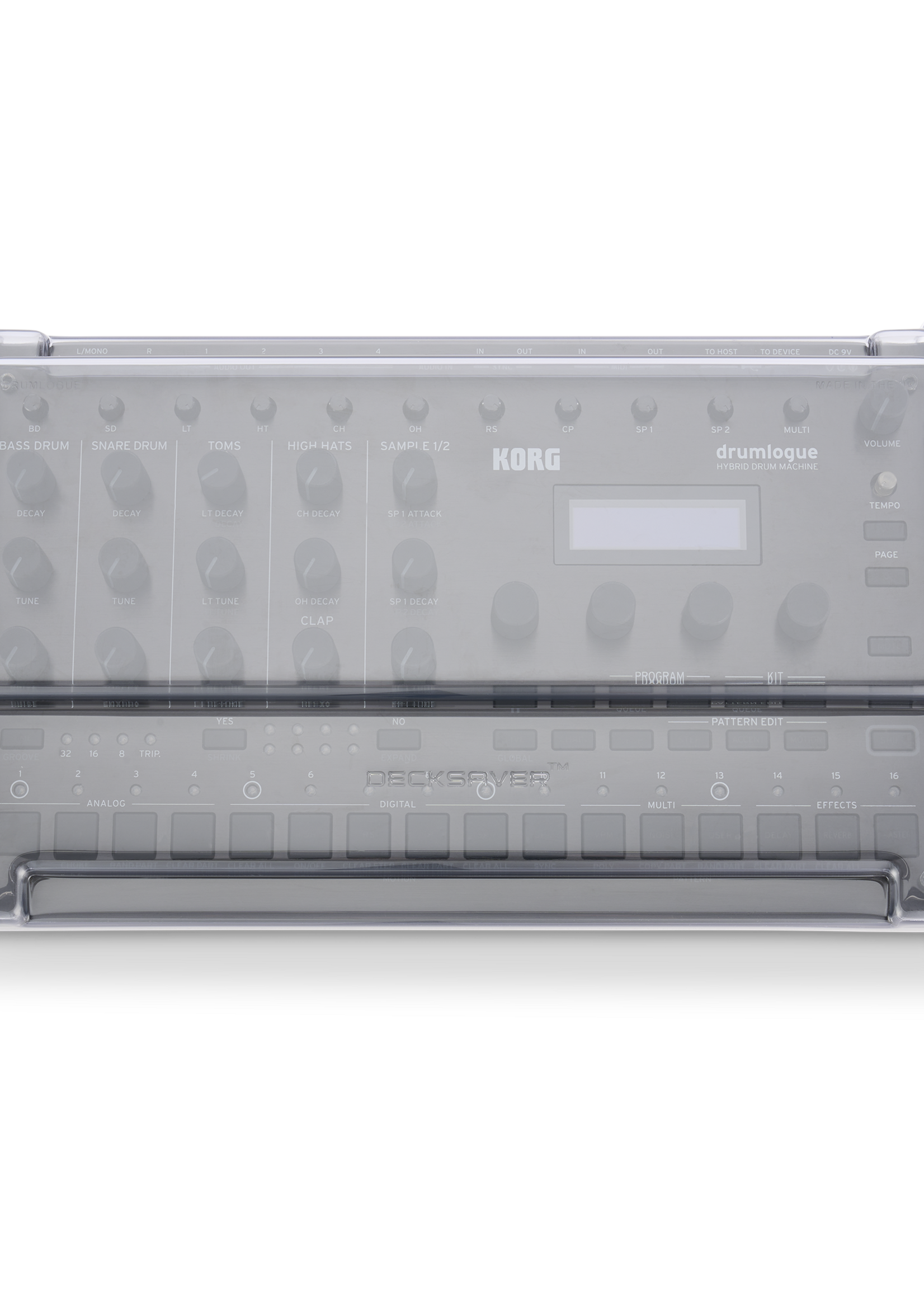 Decksaver KORG DRUMLOGUE COVER
