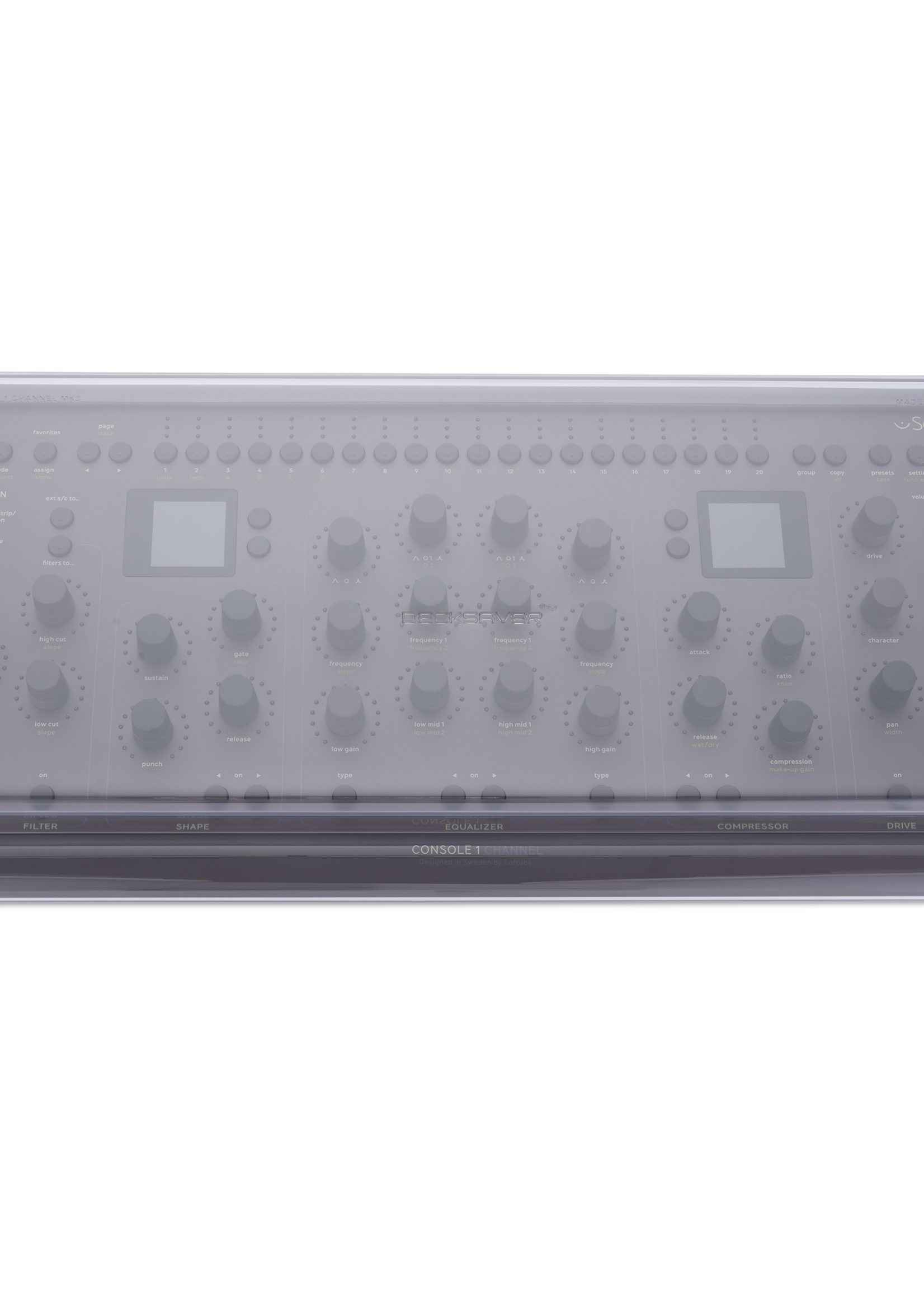 Decksaver SOFTUBE CONSOLE 1 CHANNEL MK3 COVER