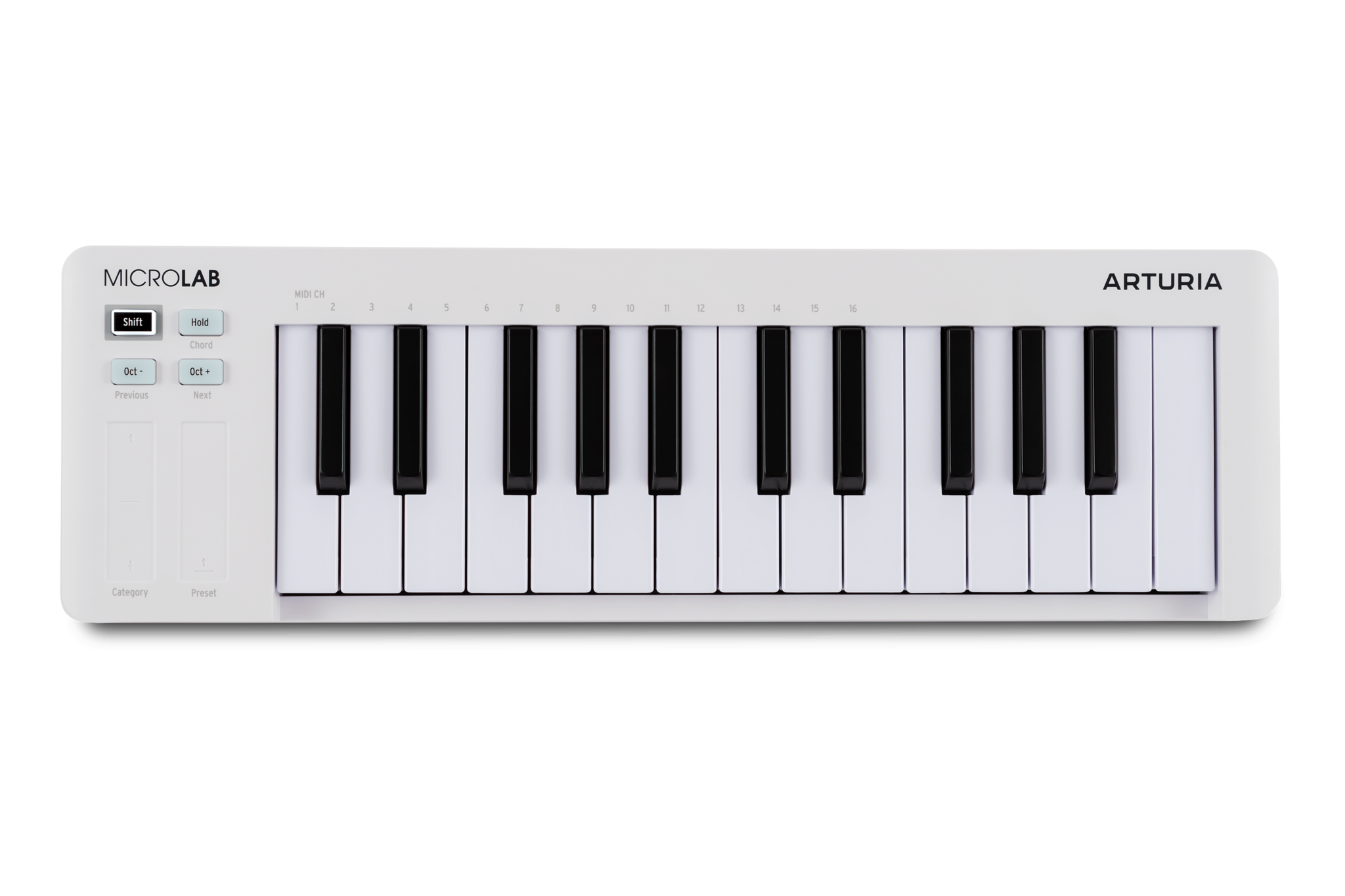 Arturia MicroLab Mk3 White