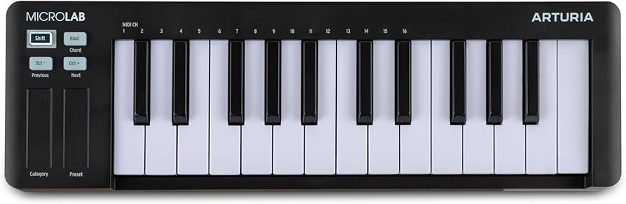 Arturia MicroLab Mk3 Black