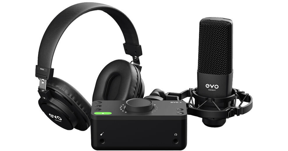 Audient EVO 4 SRB (Start Recording Bundle)