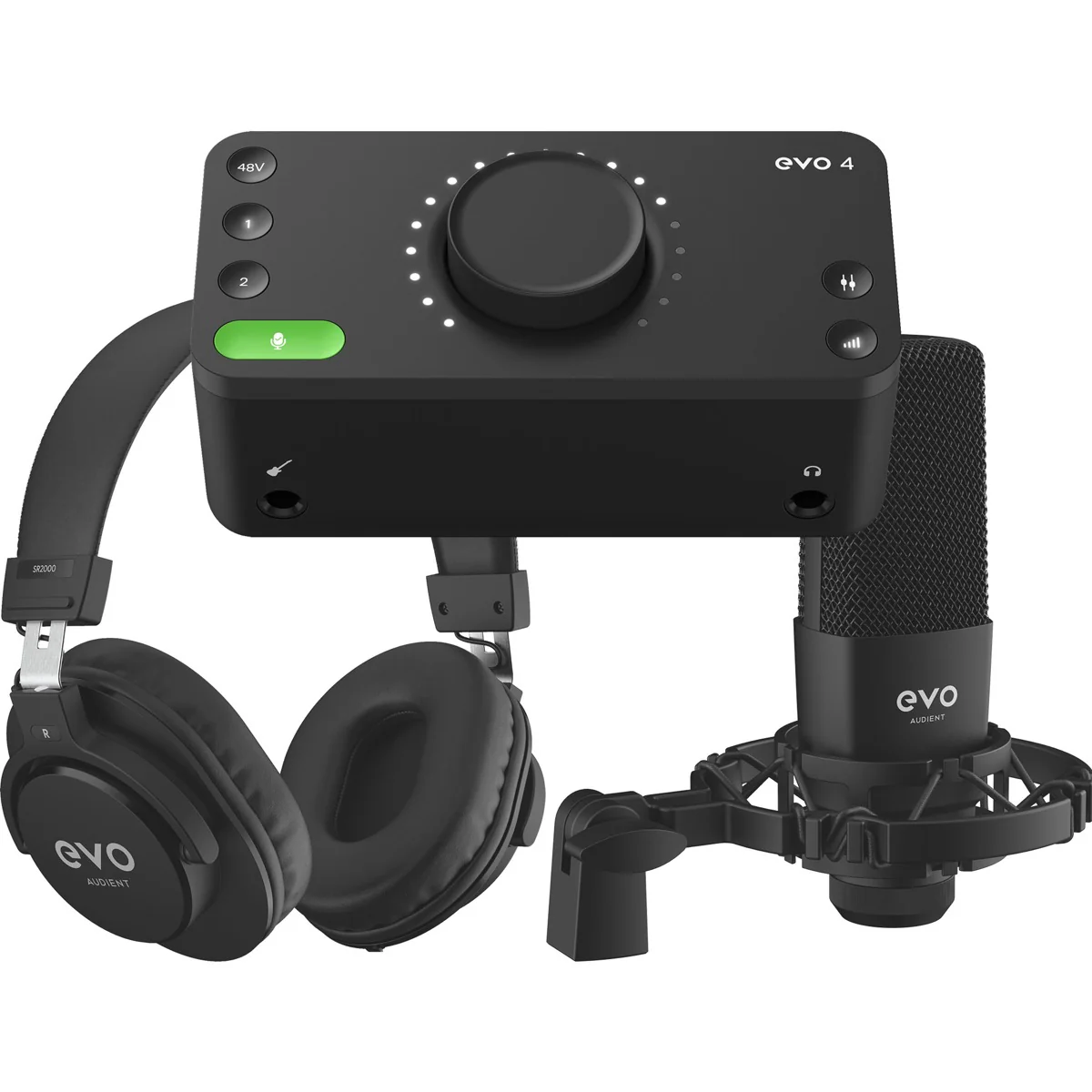 Audient EVO 4 SRB (Start Recording Bundle)