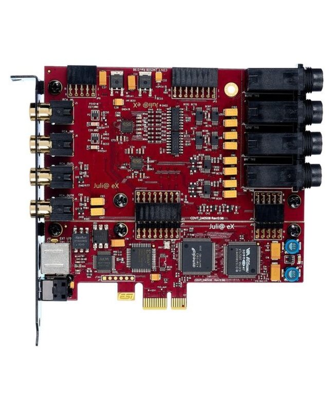 Esi Juli@ eX, PCIe audio interface