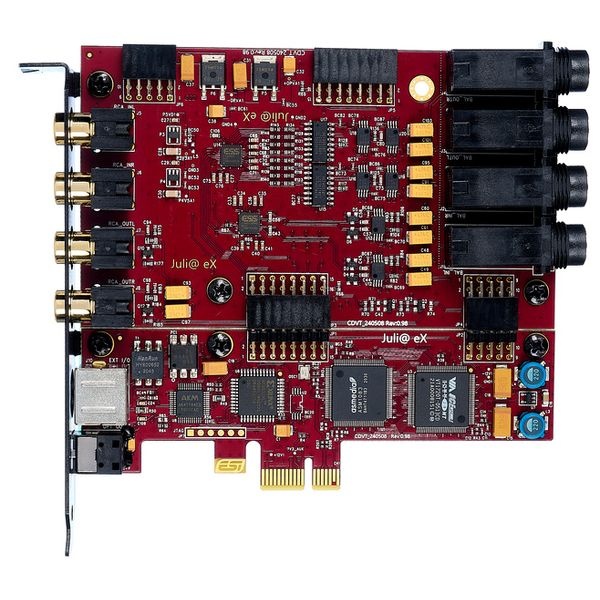 Esi Juli@ eX, PCIe audio interface