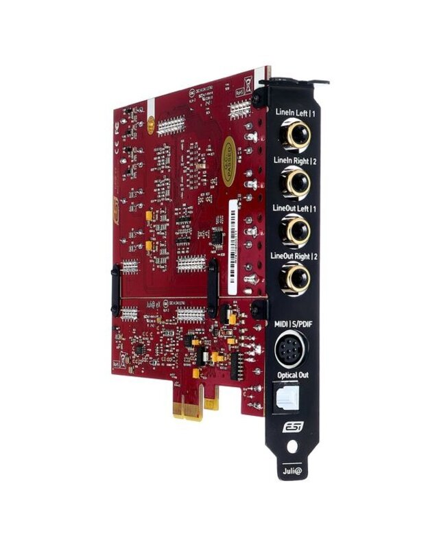 Esi Juli@ eX, PCIe audio interface