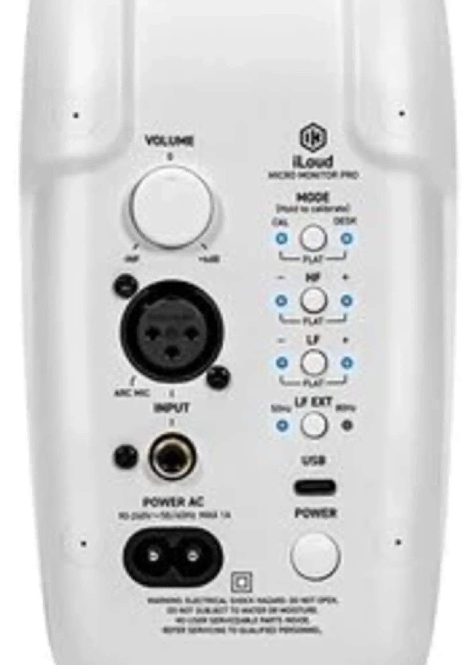 IK Multimedia Loud Micro Monitor Pro White (Single)