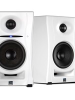 Kali Audio LP-UNF White pair of nearfield monitors