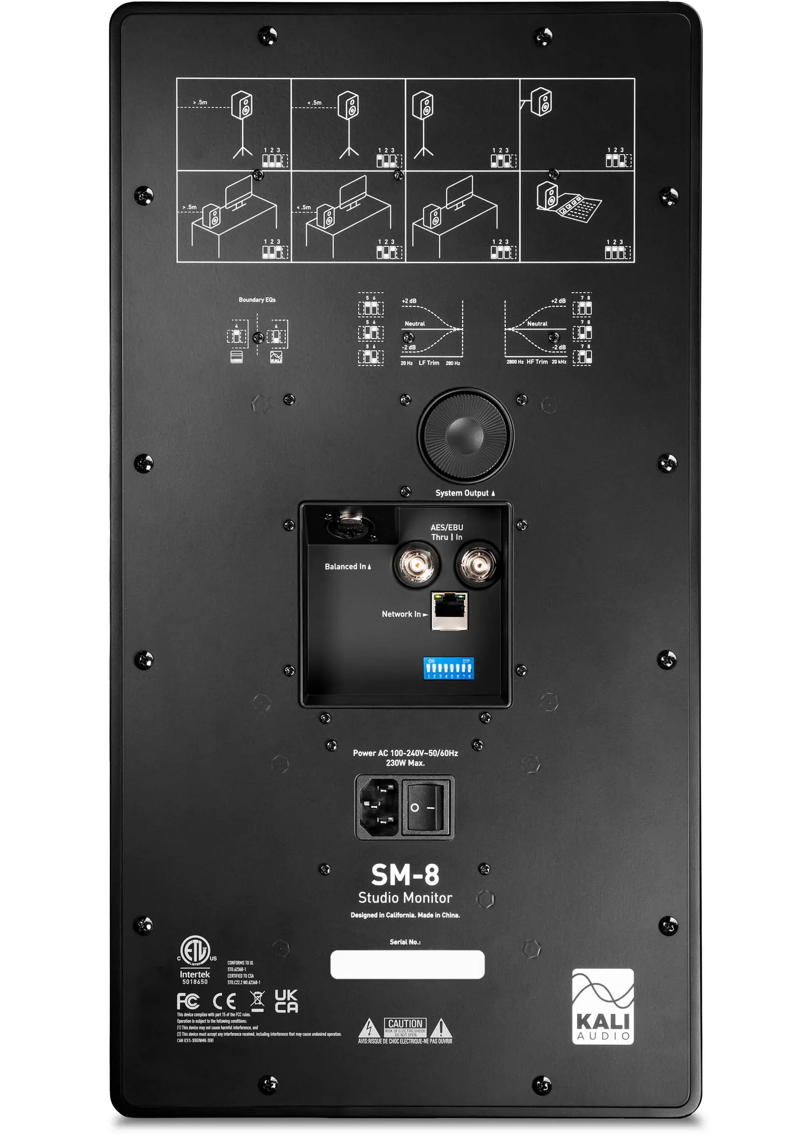 Kali Audio SM-8 premium studio monitor