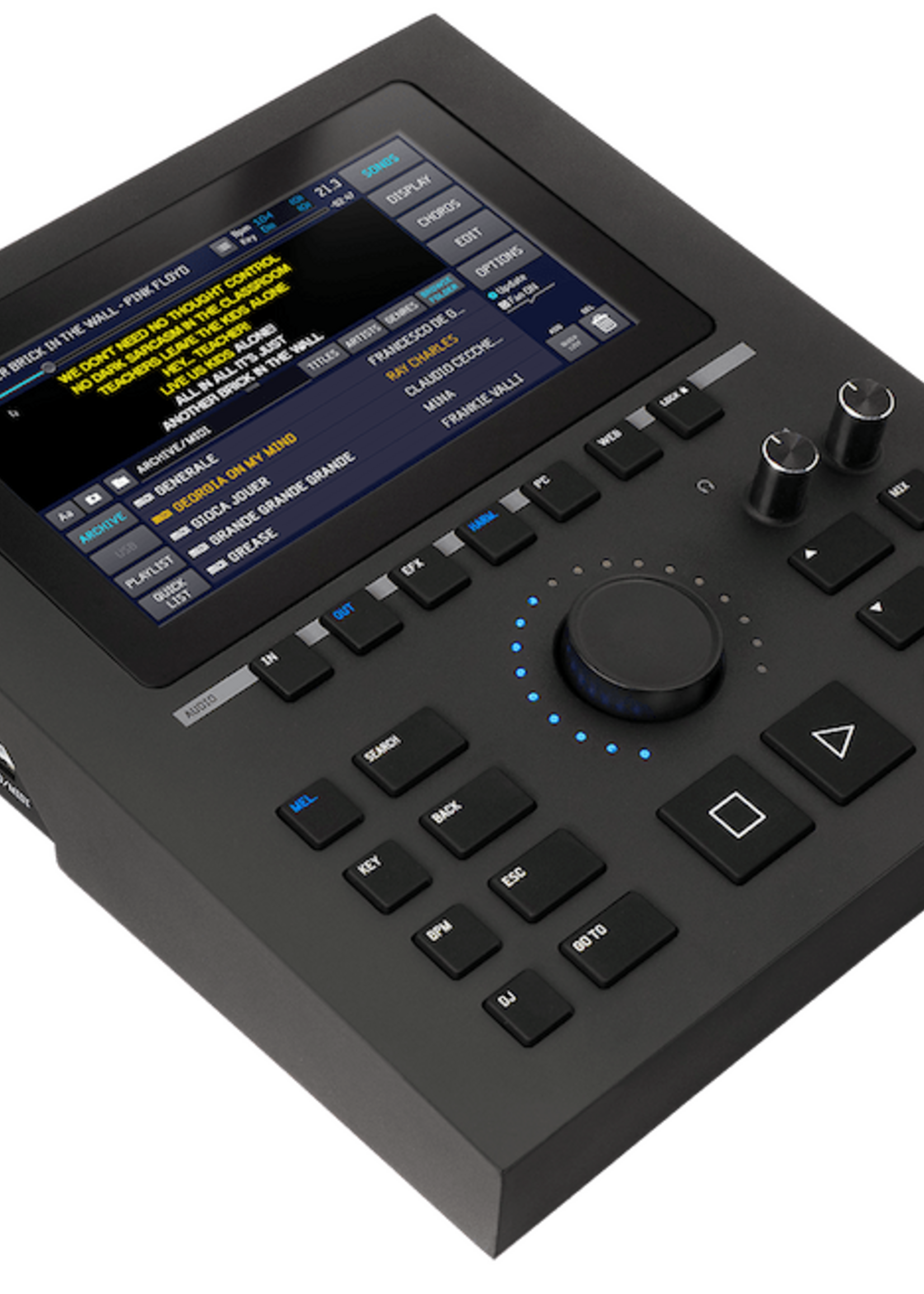 M-live Divo Plus 128 GB backing-track player