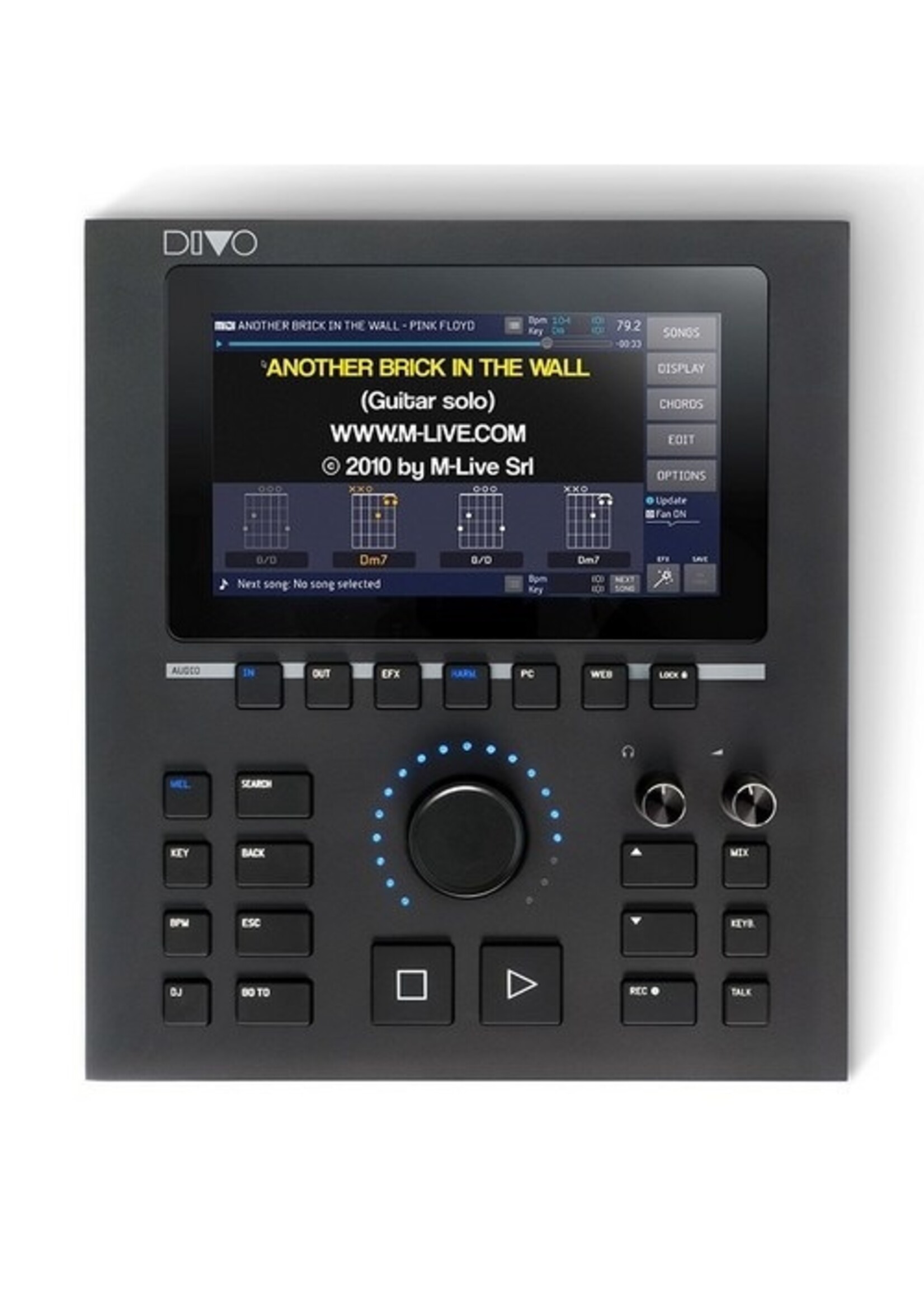 M-live Divo Pro 512 GB backing-track player