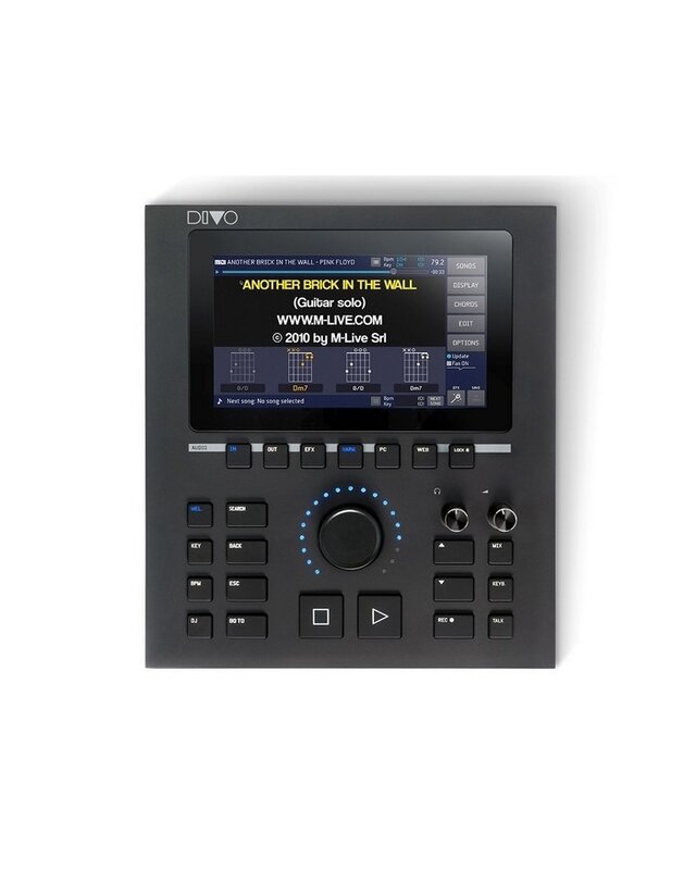 M-live Divo Pro 512 GB backing-track player
