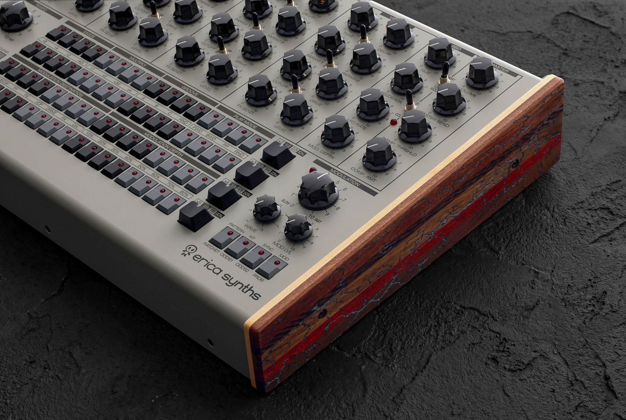 Erica Synths Pērkons HD-01 GREY Limited Edition