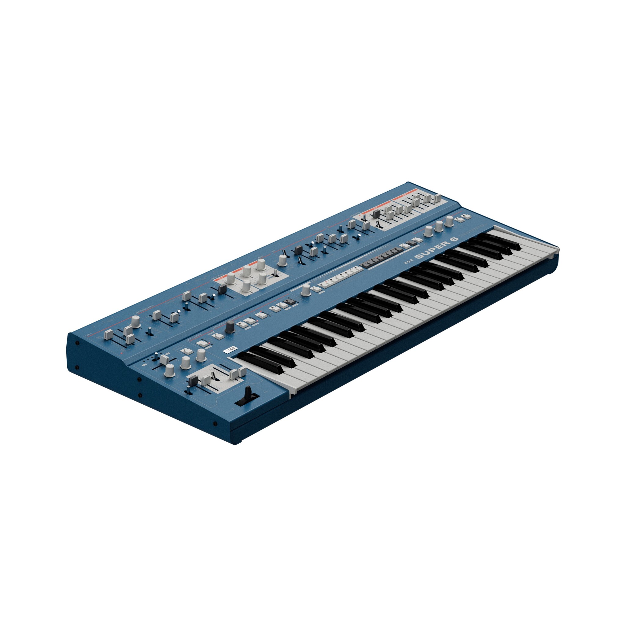 UDO Audio Super 6 ST49 Keyboard Blue