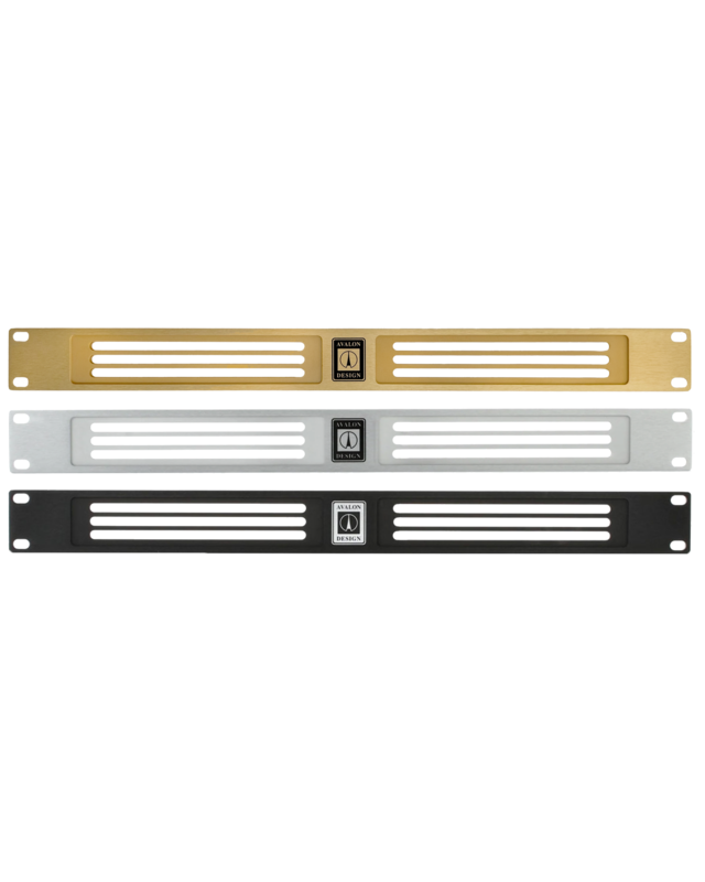 Avalon Design  1 U Ventpanel silver, black or gold