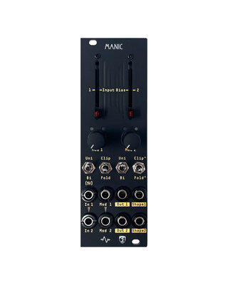 Apollo View & DivKid Manic Stereo Wavefolder/VCA Eurorack Module