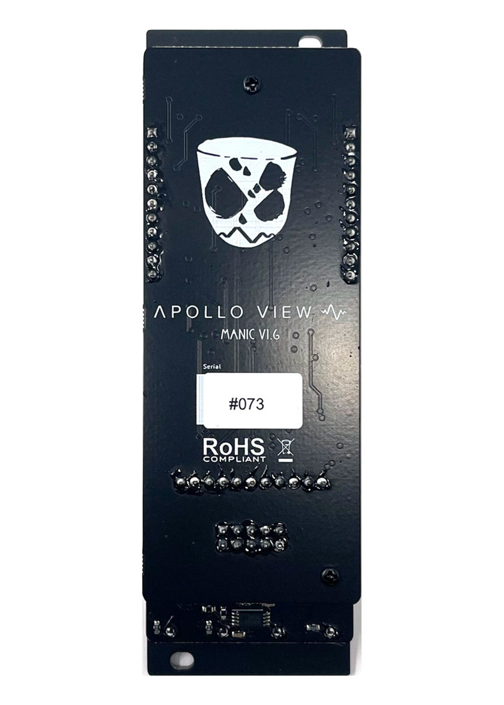 Apollo View & DivKid Manic Stereo Wavefolder/VCA Eurorack Module