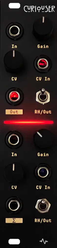 Apollo View Curiouser Eurorack VCA Module