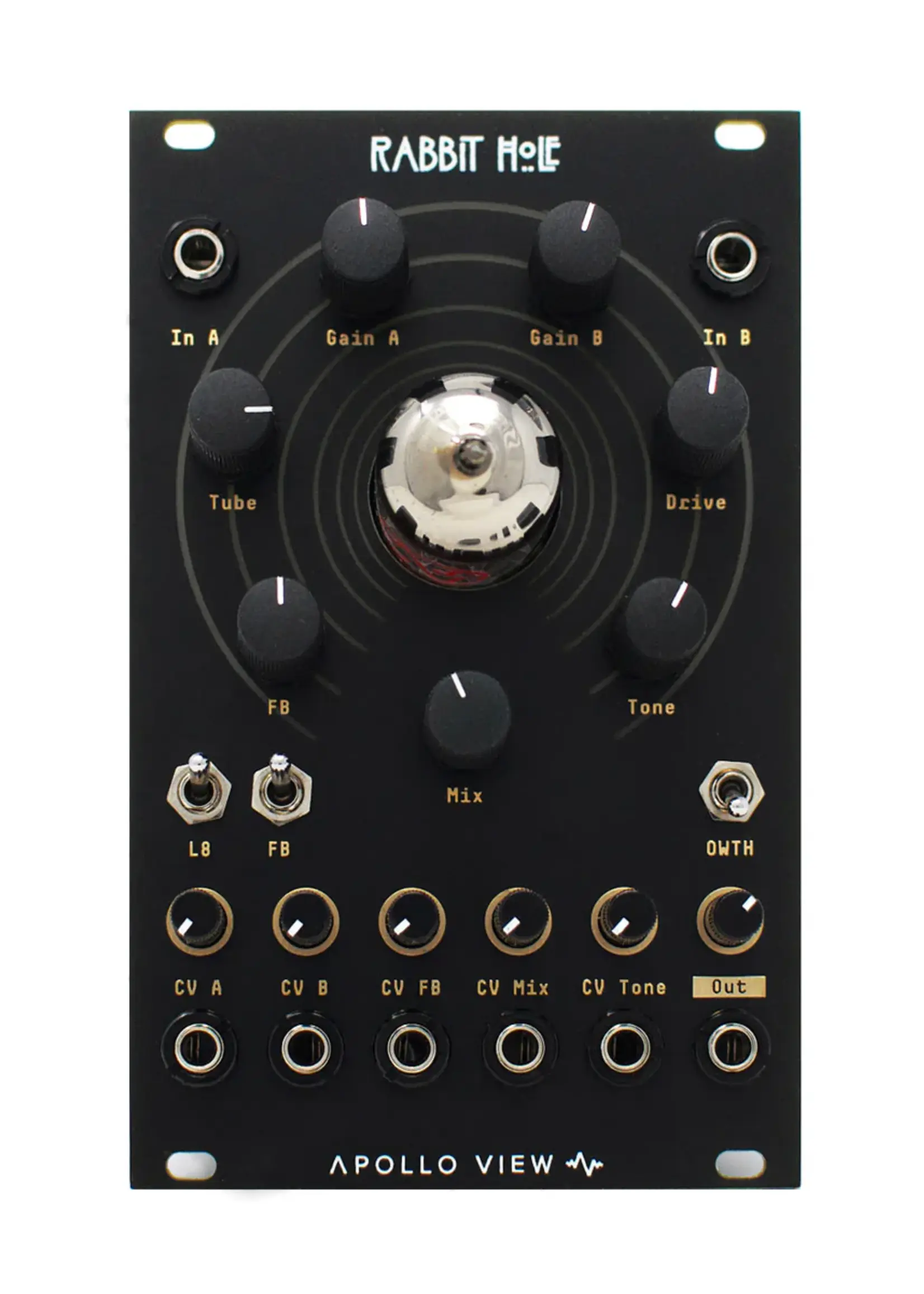 Apollo View Rabbit Hole Valve Summing Mixer Eurorack Module