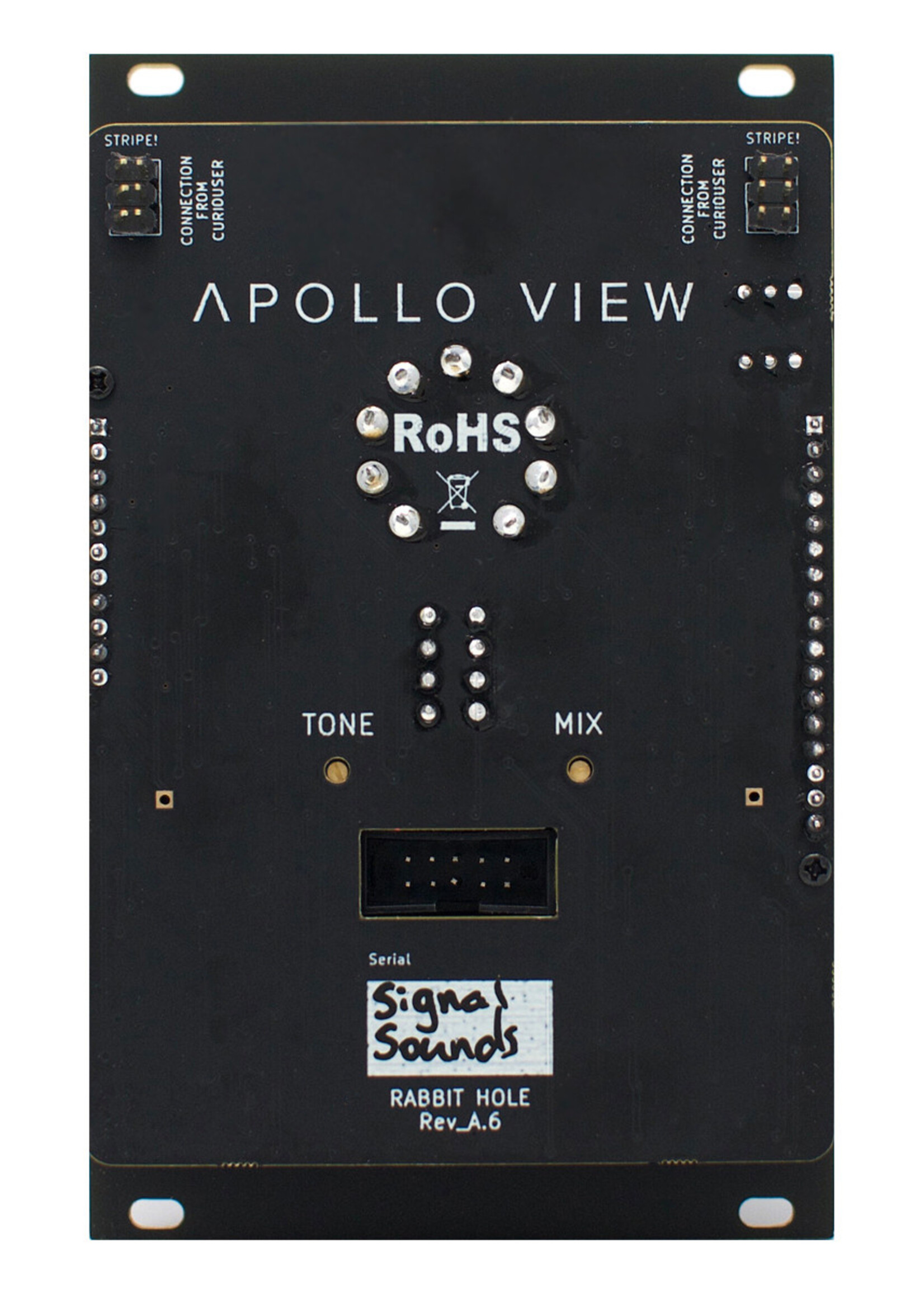 Apollo View Rabbit Hole Valve Summing Mixer Eurorack Module