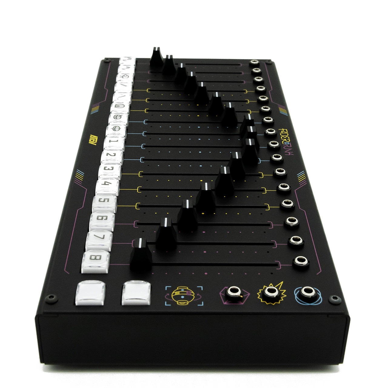 AtoV Faderpunk Customizable MIDI/CV Controller & Modulator