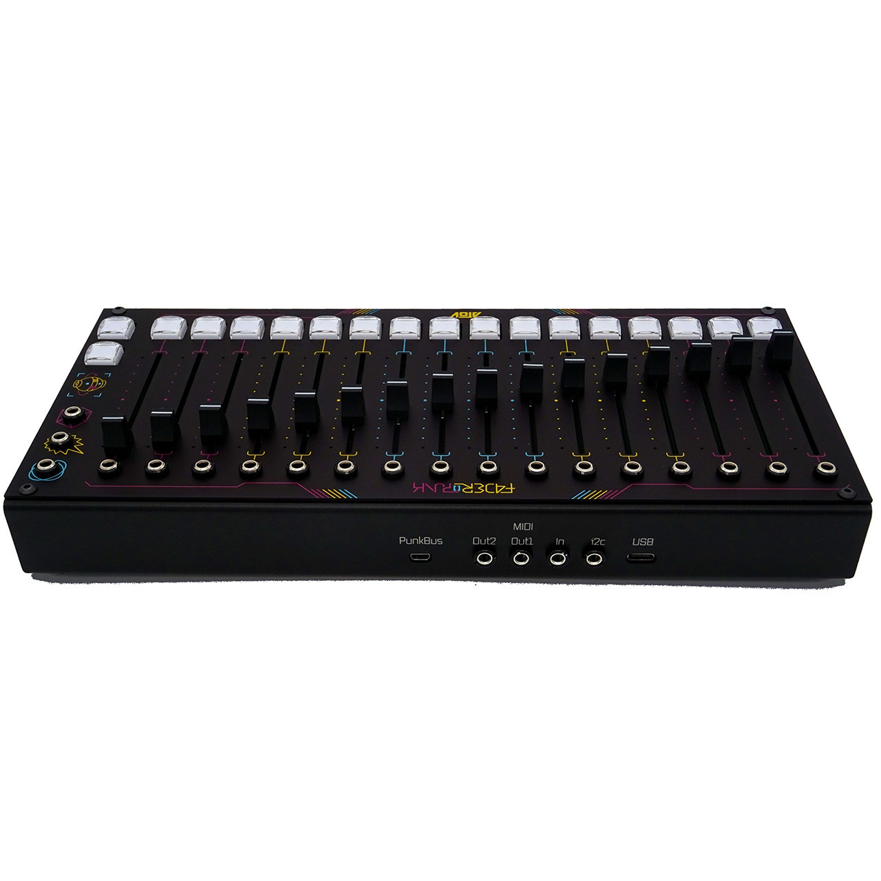 AtoV Faderpunk Customizable MIDI/CV Controller & Modulator